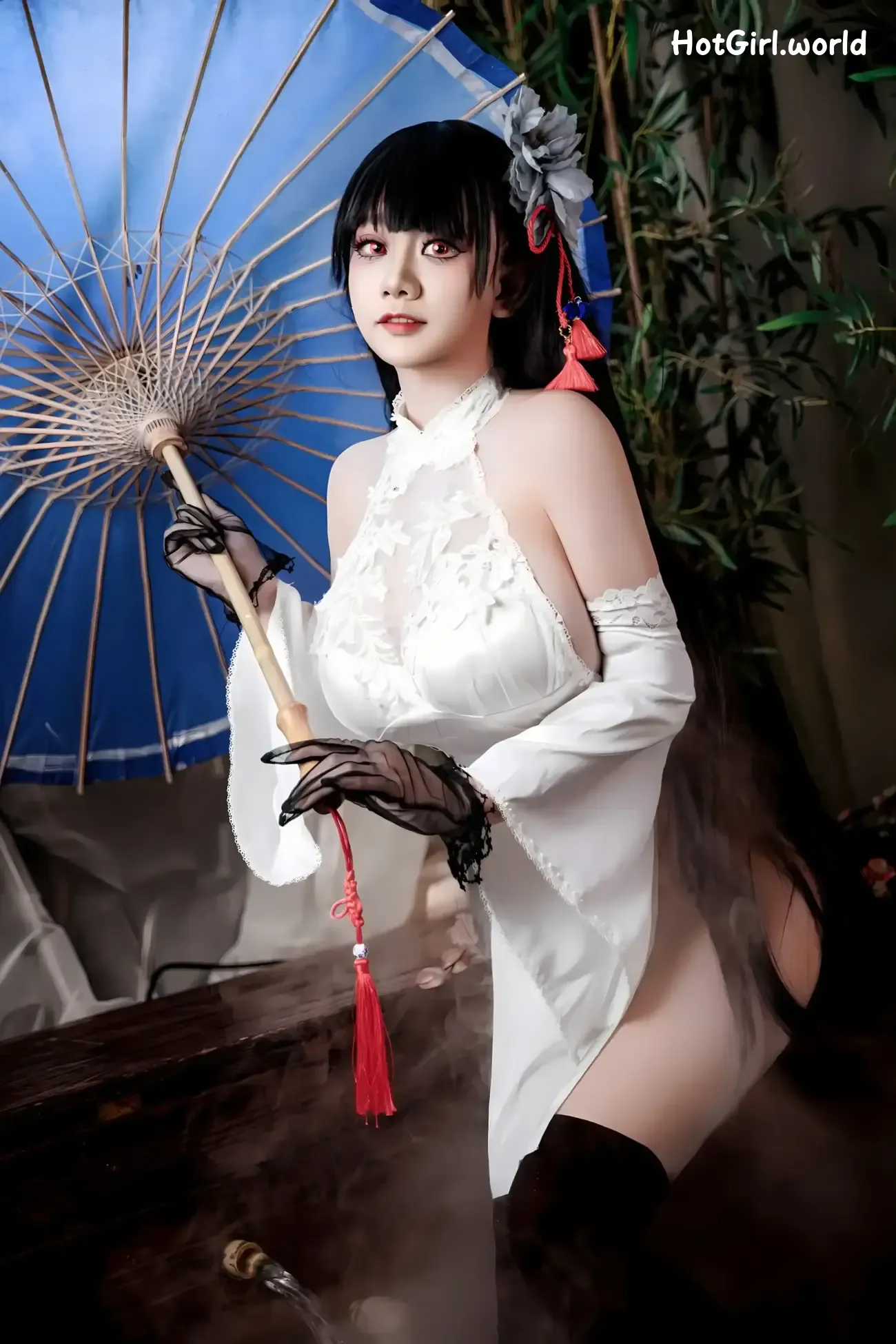 Coser-阿雪雪-碧蓝航线-逸仙-旗袍 第70张图