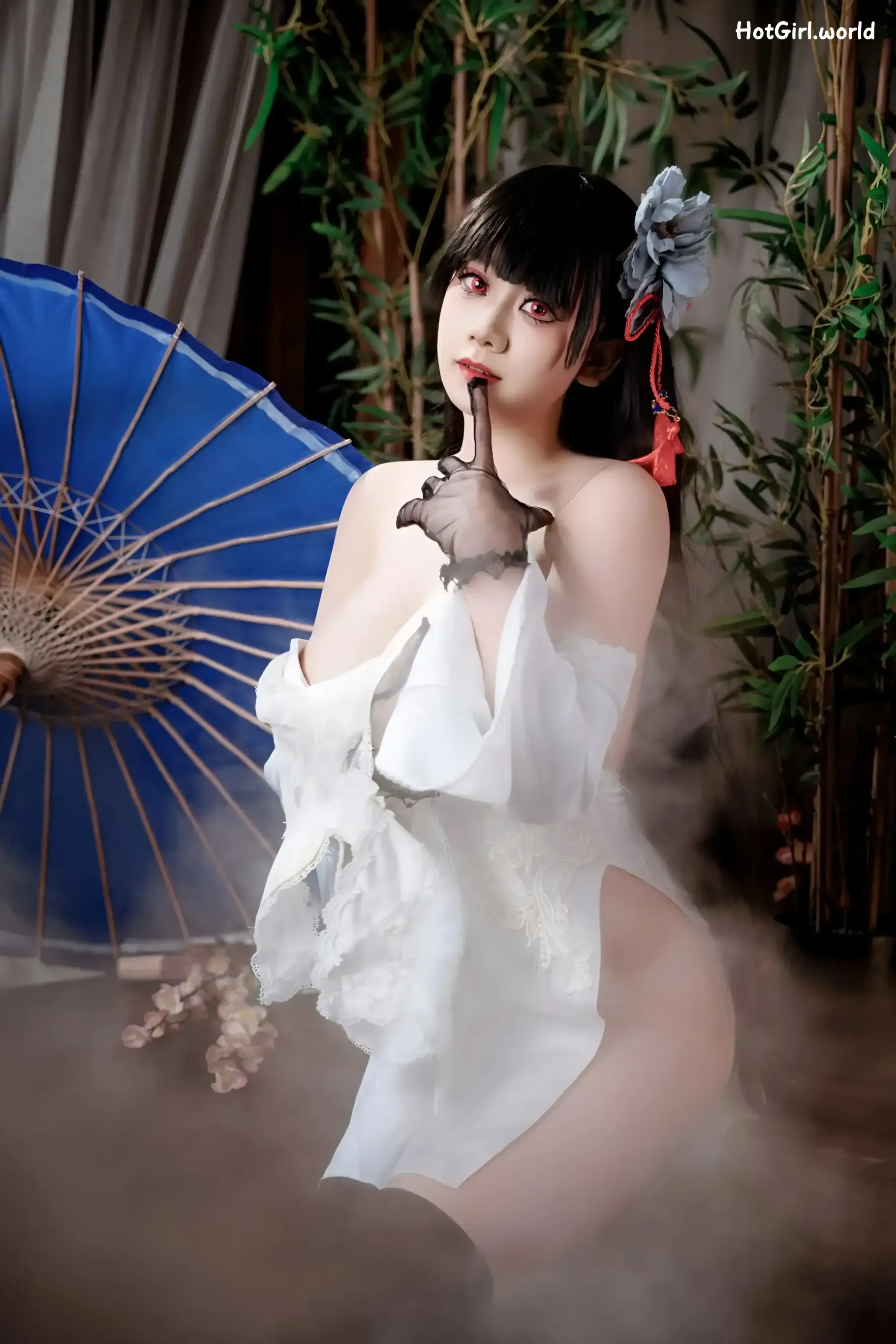 Coser-阿雪雪-碧蓝航线-逸仙-旗袍 第71张图