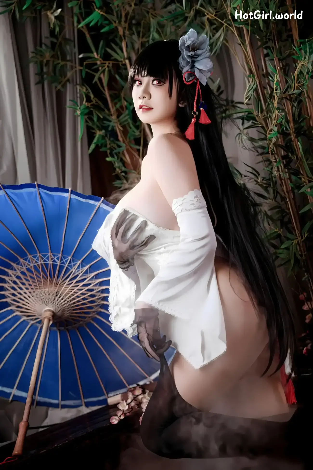 Coser-阿雪雪-碧蓝航线-逸仙-旗袍 第72张图