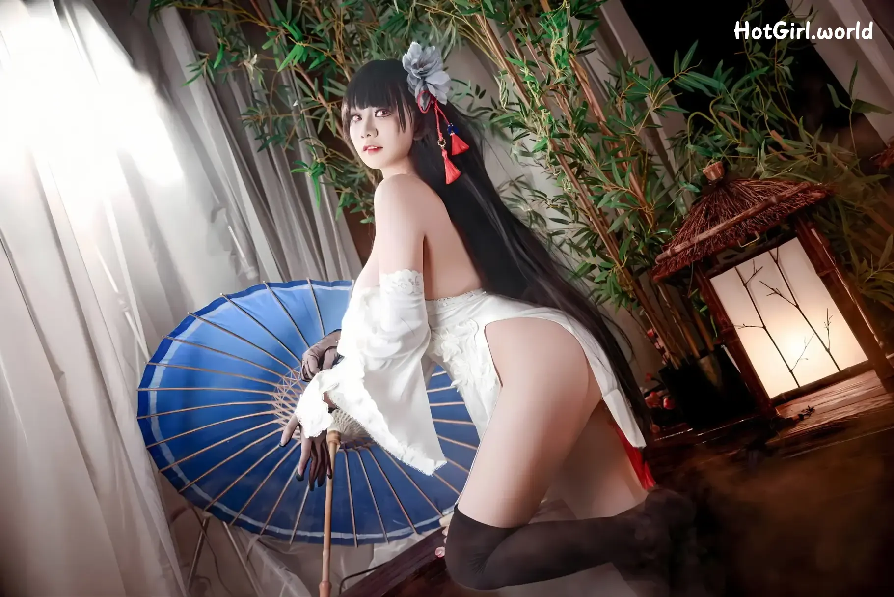 Coser-阿雪雪-碧蓝航线-逸仙-旗袍 第73张图