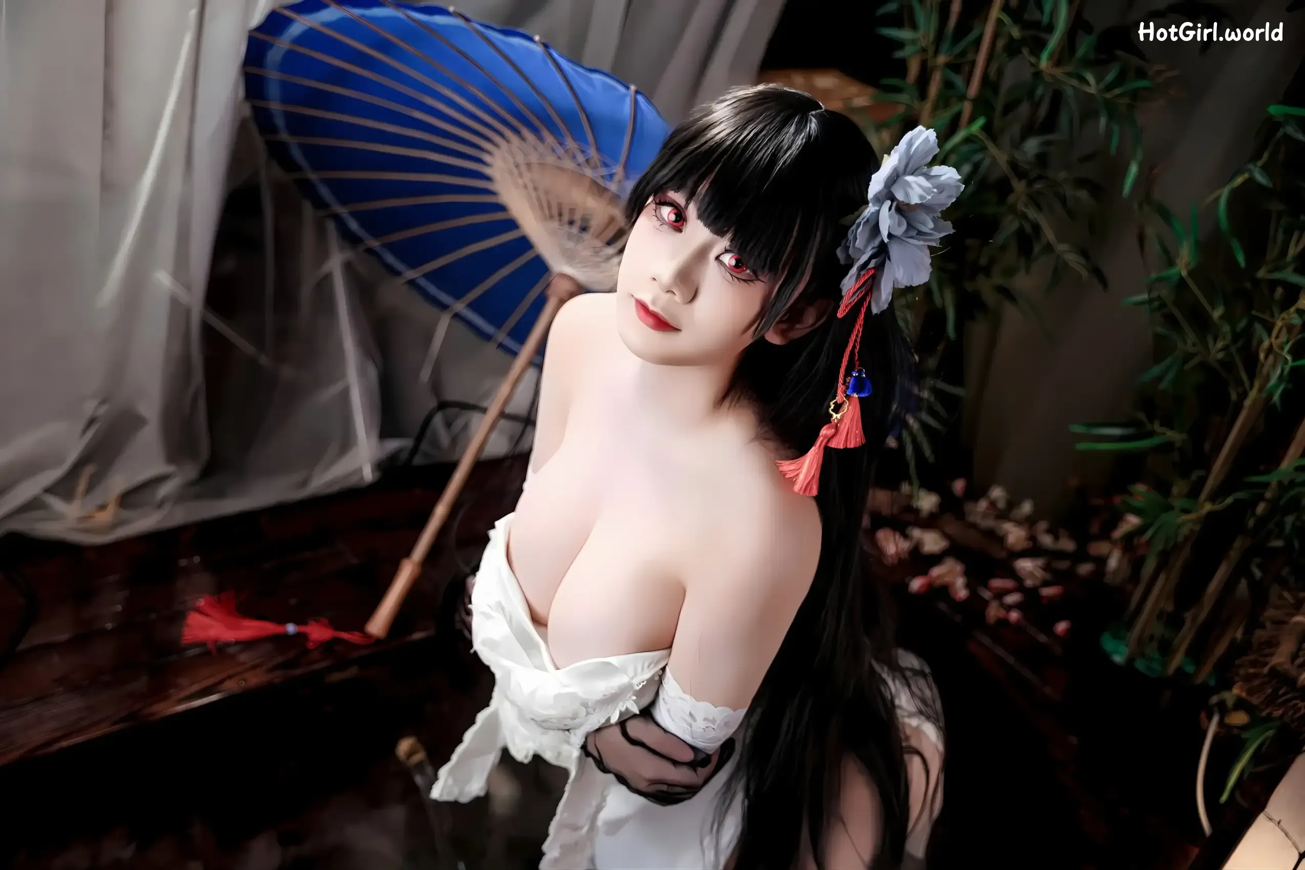 Coser-阿雪雪-碧蓝航线-逸仙-旗袍 第77张图