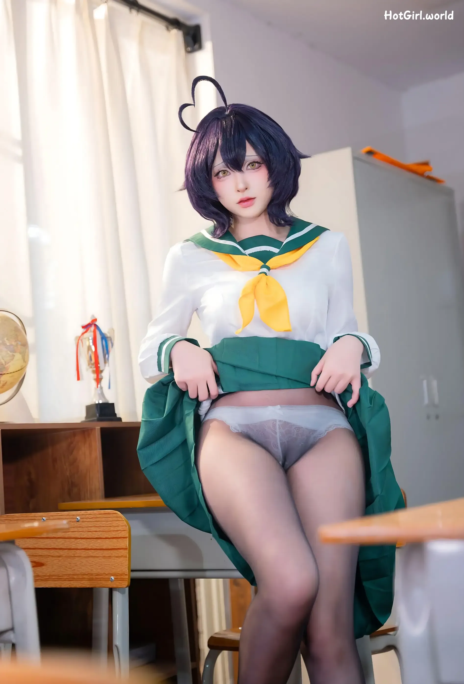 Coser-清水由乃-憧憬成为魔法少女-柊舞缇娜JK 第5张图