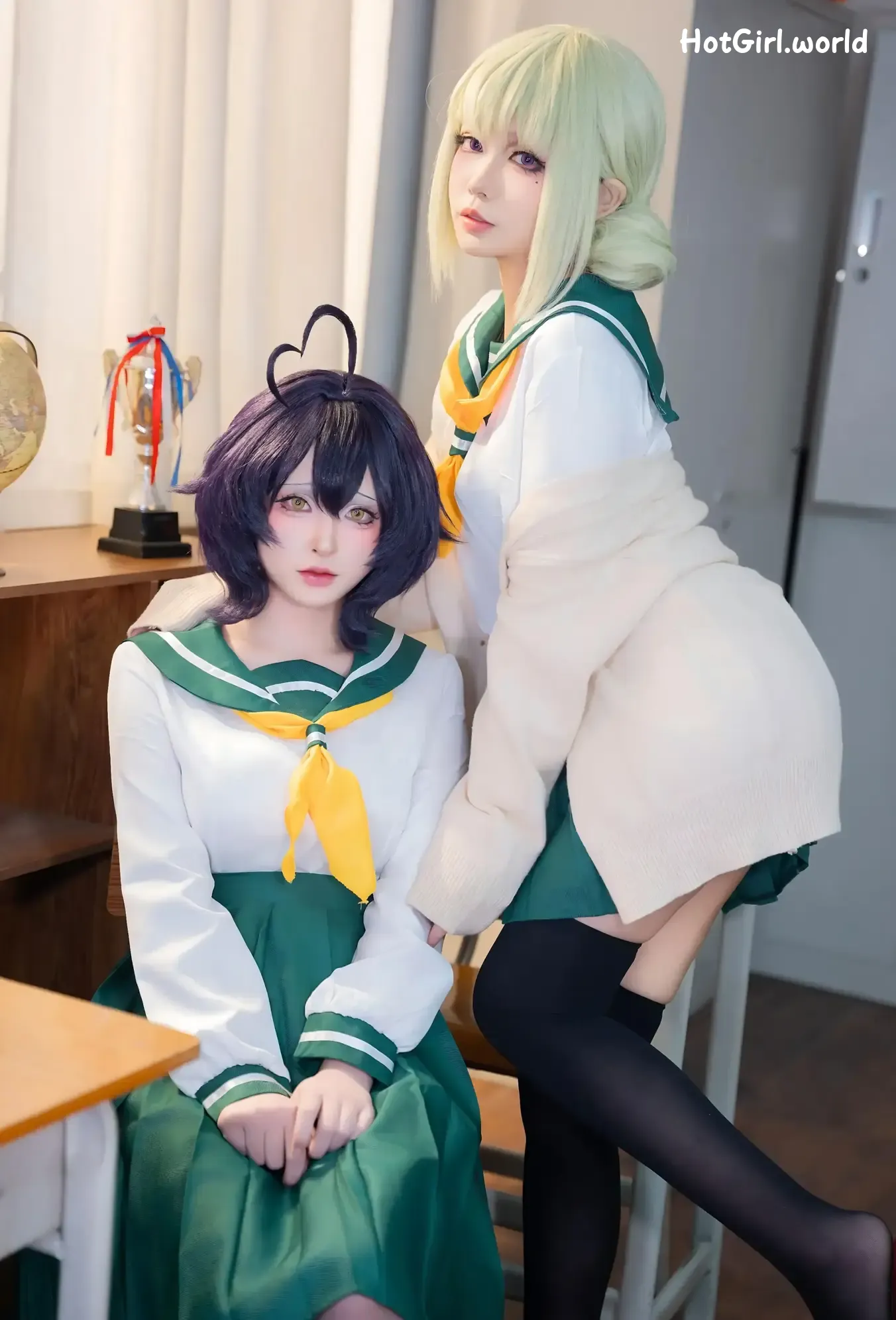 Coser-清水由乃-憧憬成为魔法少女-柊舞缇娜JK 第44张图