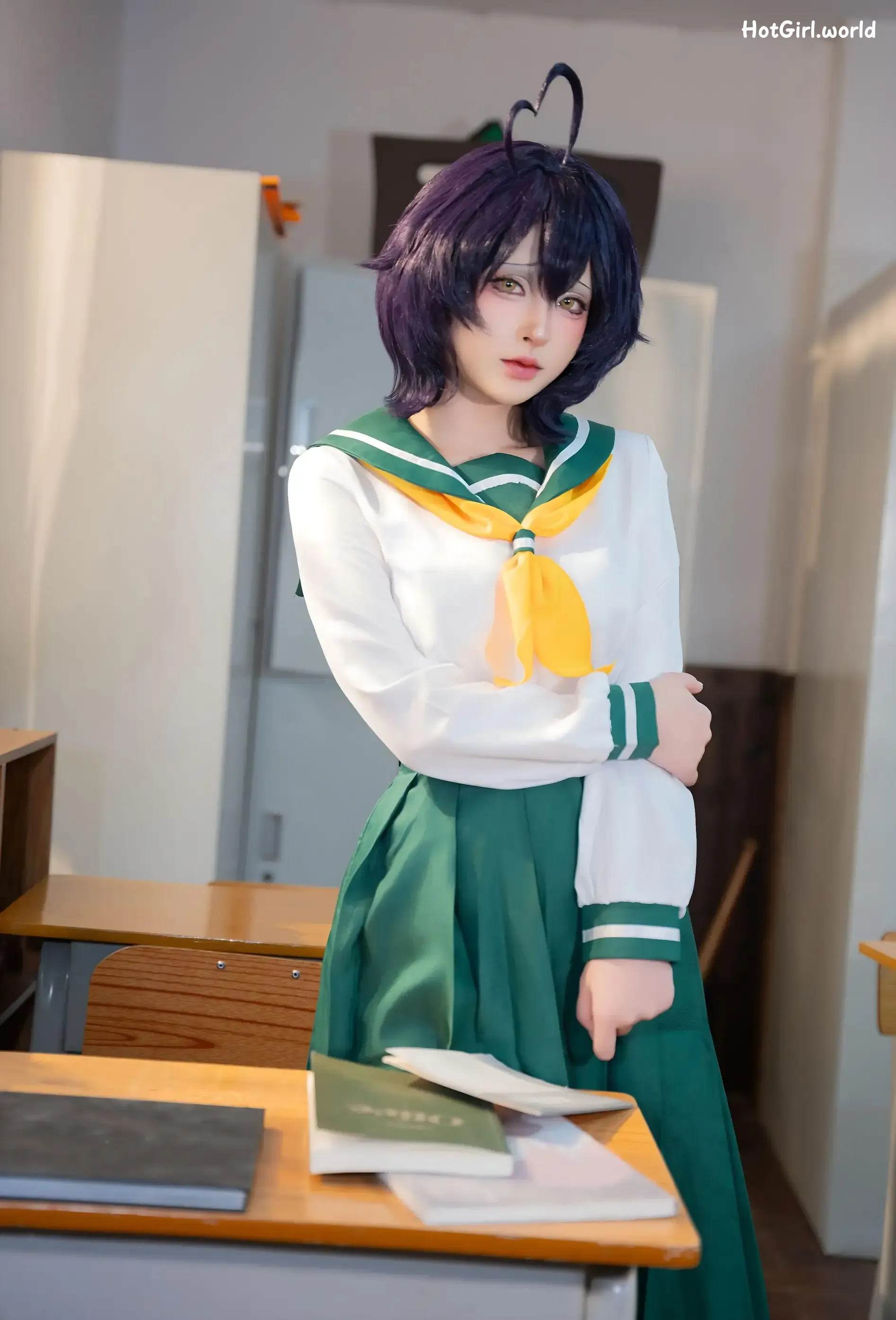 Coser-清水由乃-憧憬成为魔法少女-柊舞缇娜JK 第46张图