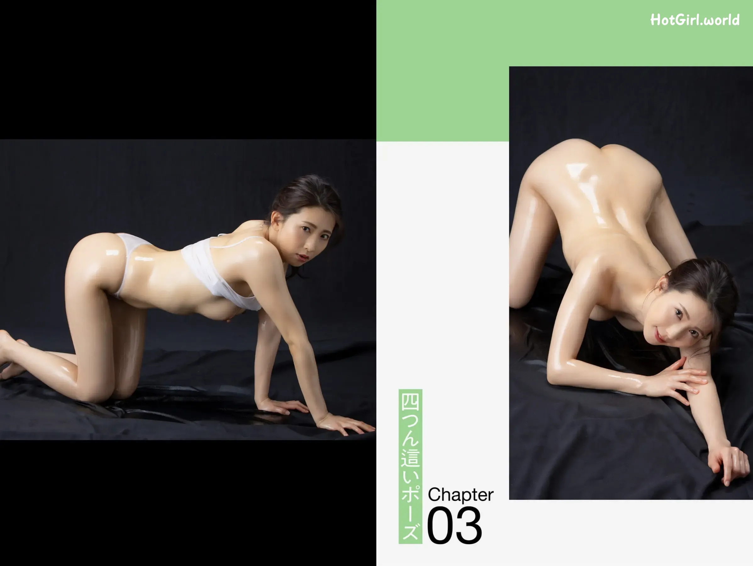 JP-Hikari Kisaki-妃ひかり-ヌードポーズ写真集-絶対的「大人」の透け透けテカテカポーズブック 第24张图