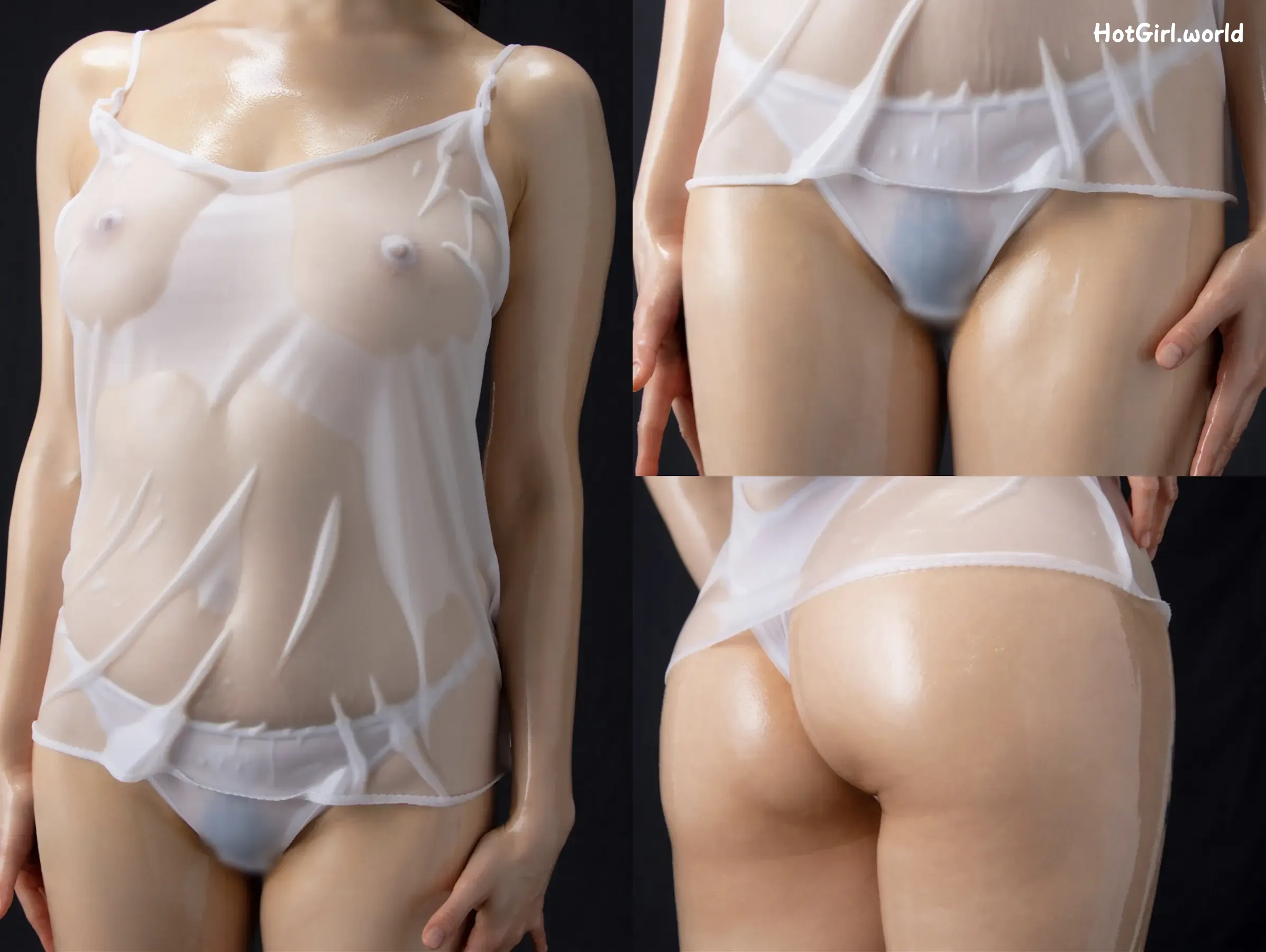 JP-Hikari Kisaki-妃ひかり-ヌードポーズ写真集-絶対的「大人」の透け透けテカテカポーズブック 第48张图