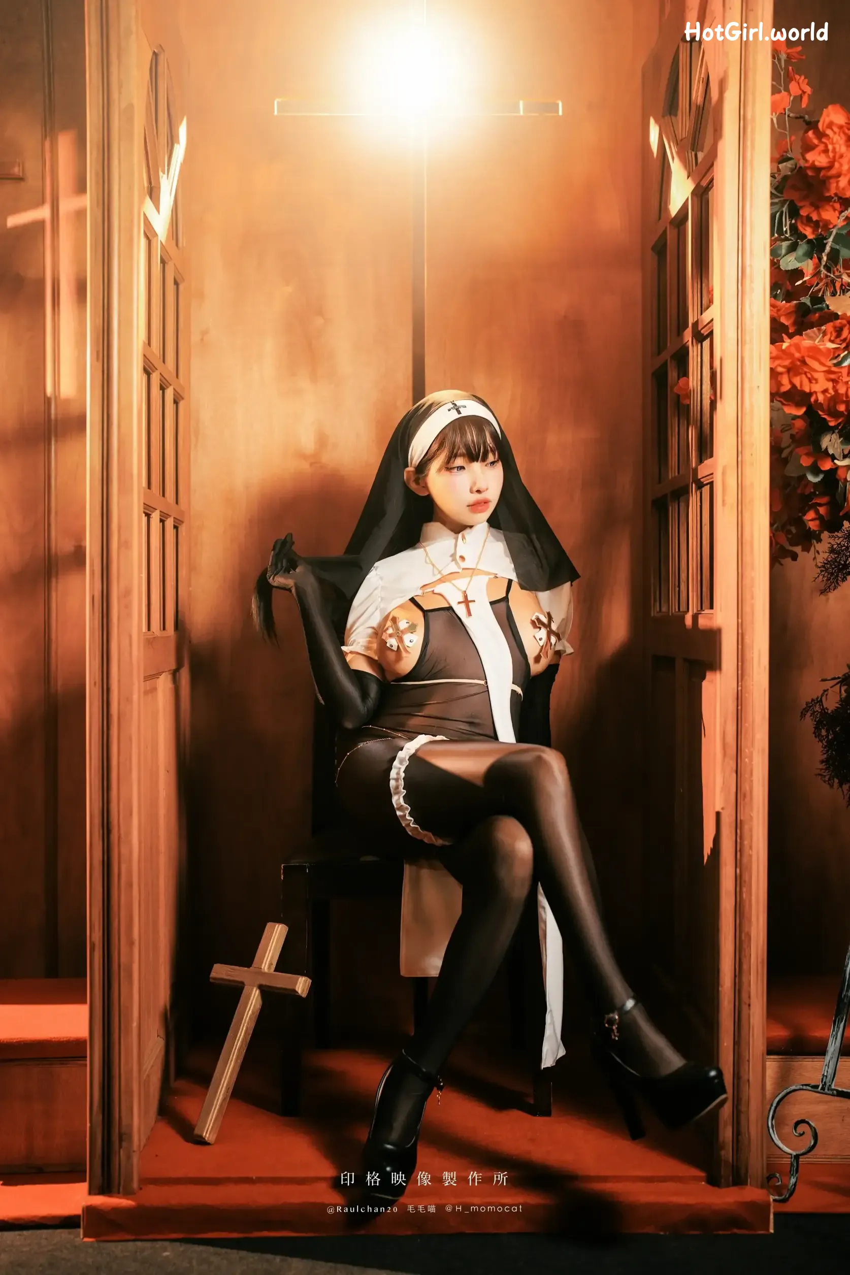 Coser-慕慕-Momo-肉體淨化世間罪惡 第10张图