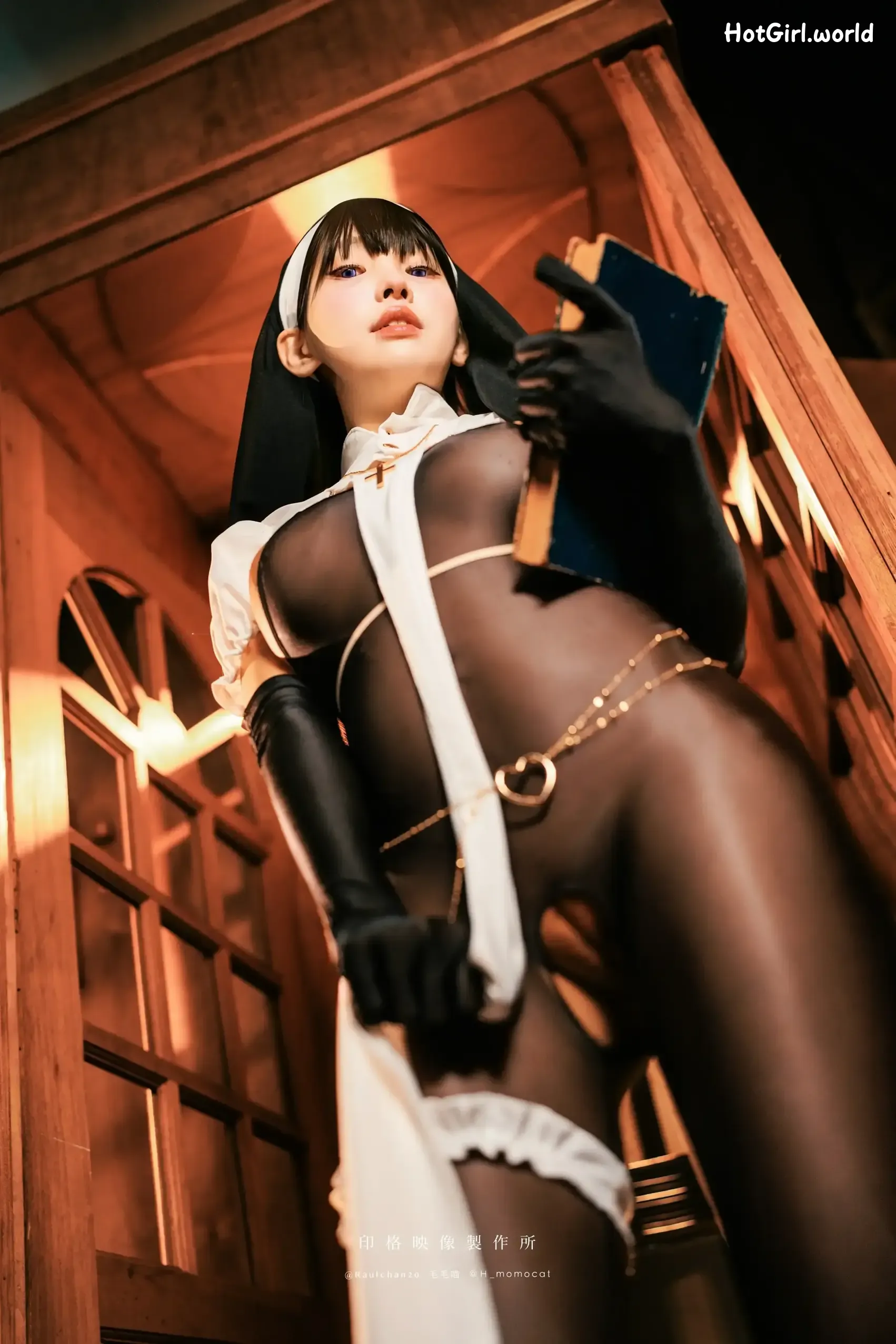 Coser-慕慕-Momo-肉體淨化世間罪惡 第28张图