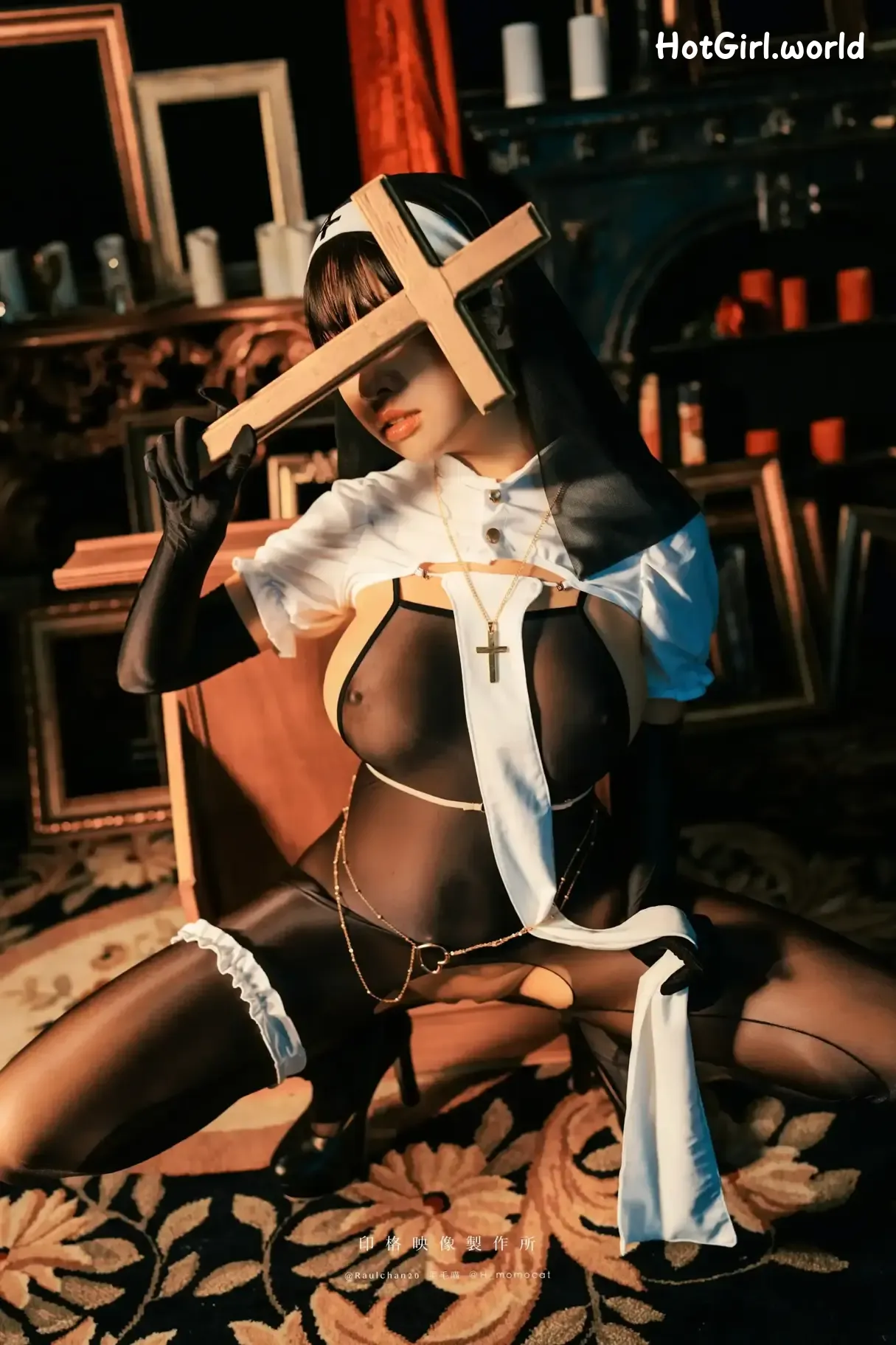 Coser-慕慕-Momo-肉體淨化世間罪惡 第37张图