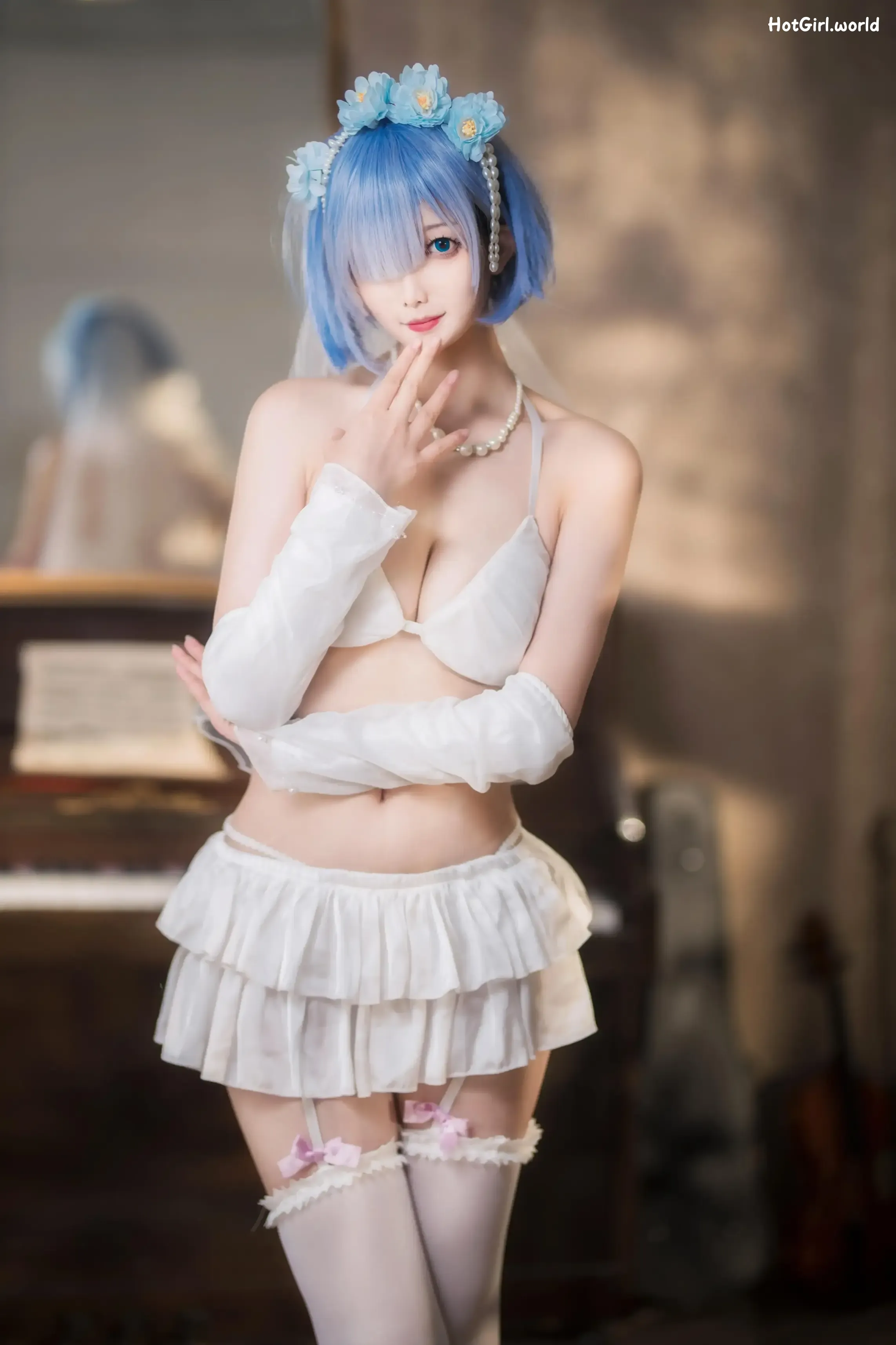 Coser-封疆疆v-蕾姆花嫁 第1张图