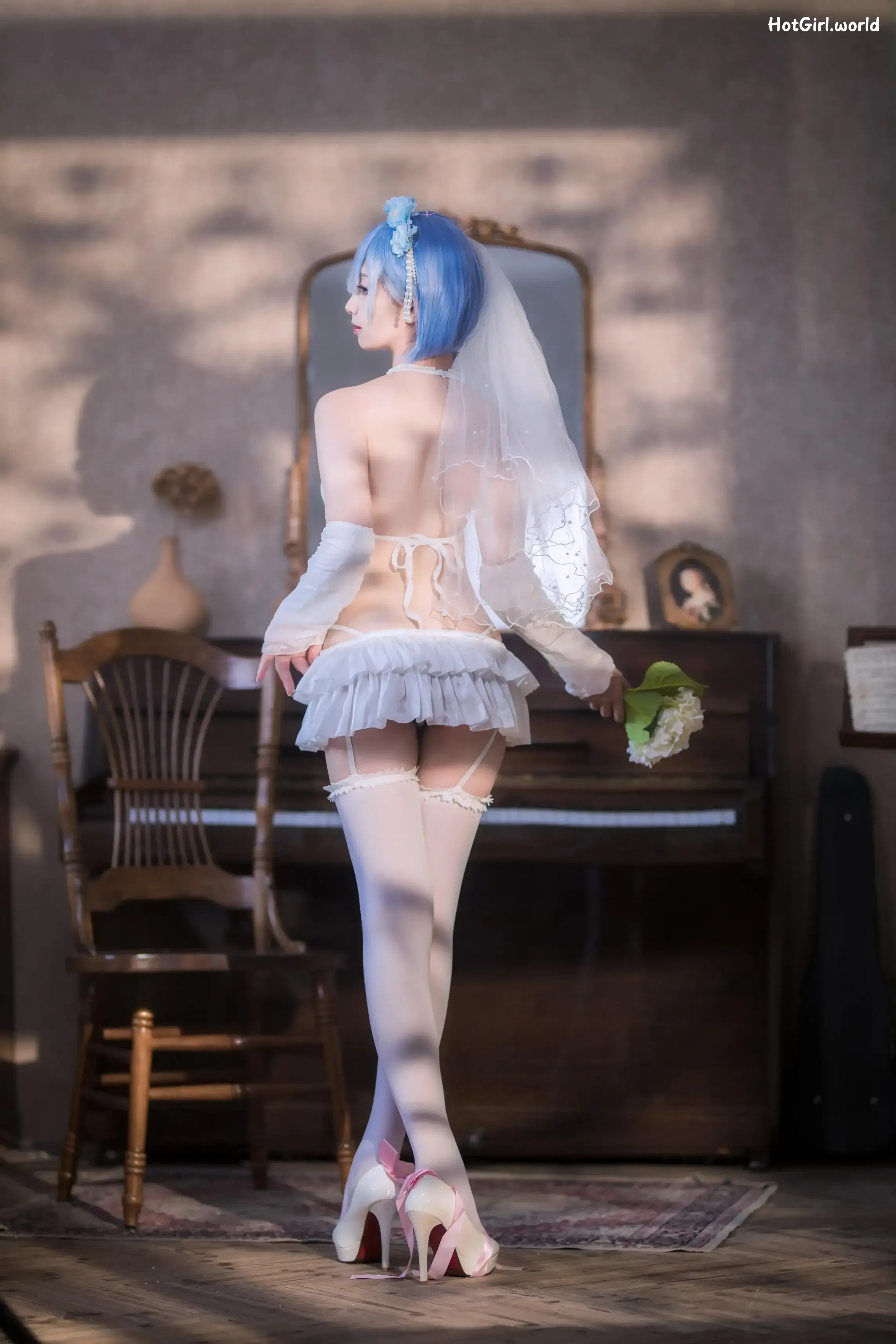 Coser-封疆疆v-蕾姆花嫁 第2张图