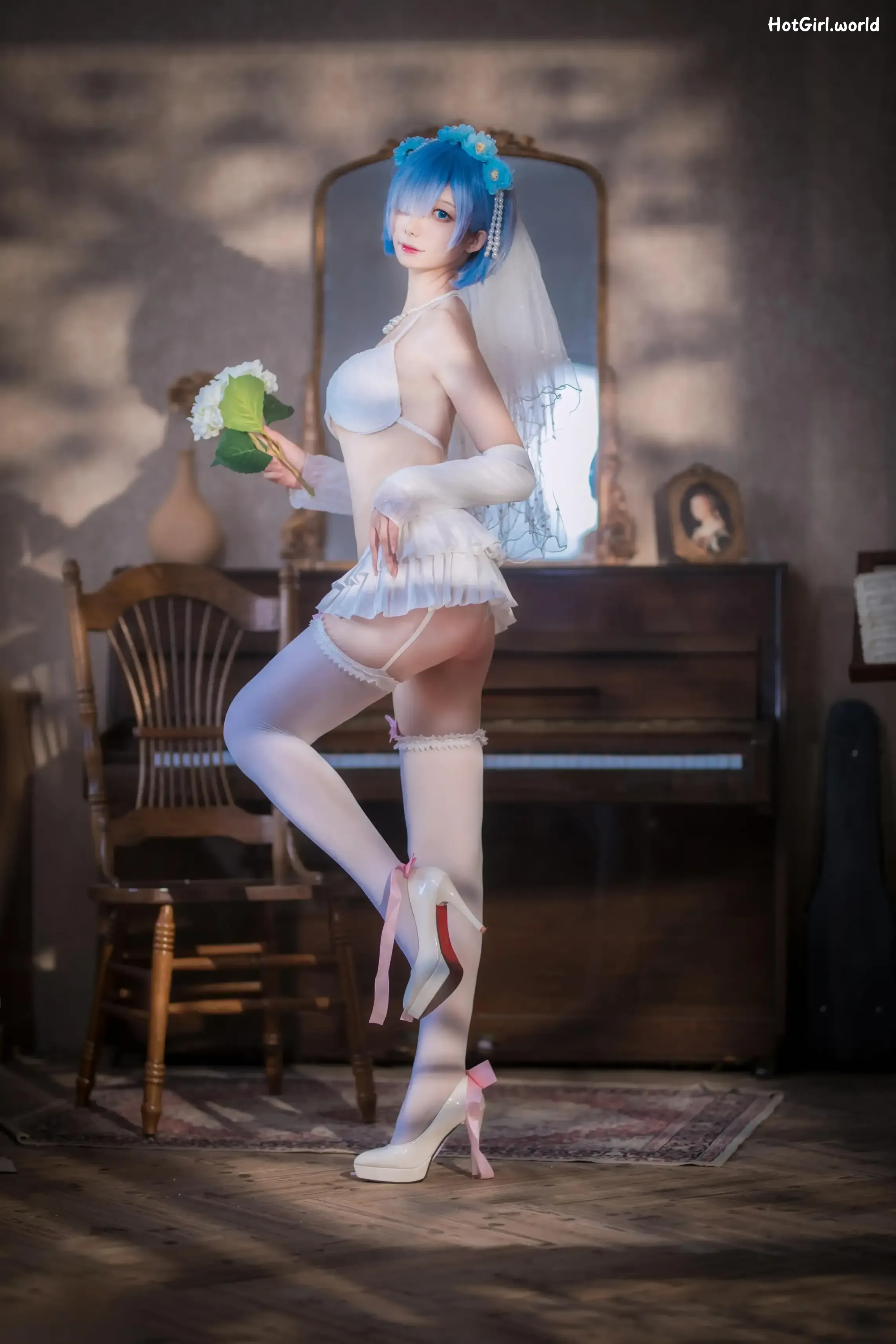 Coser-封疆疆v-蕾姆花嫁 第3张图