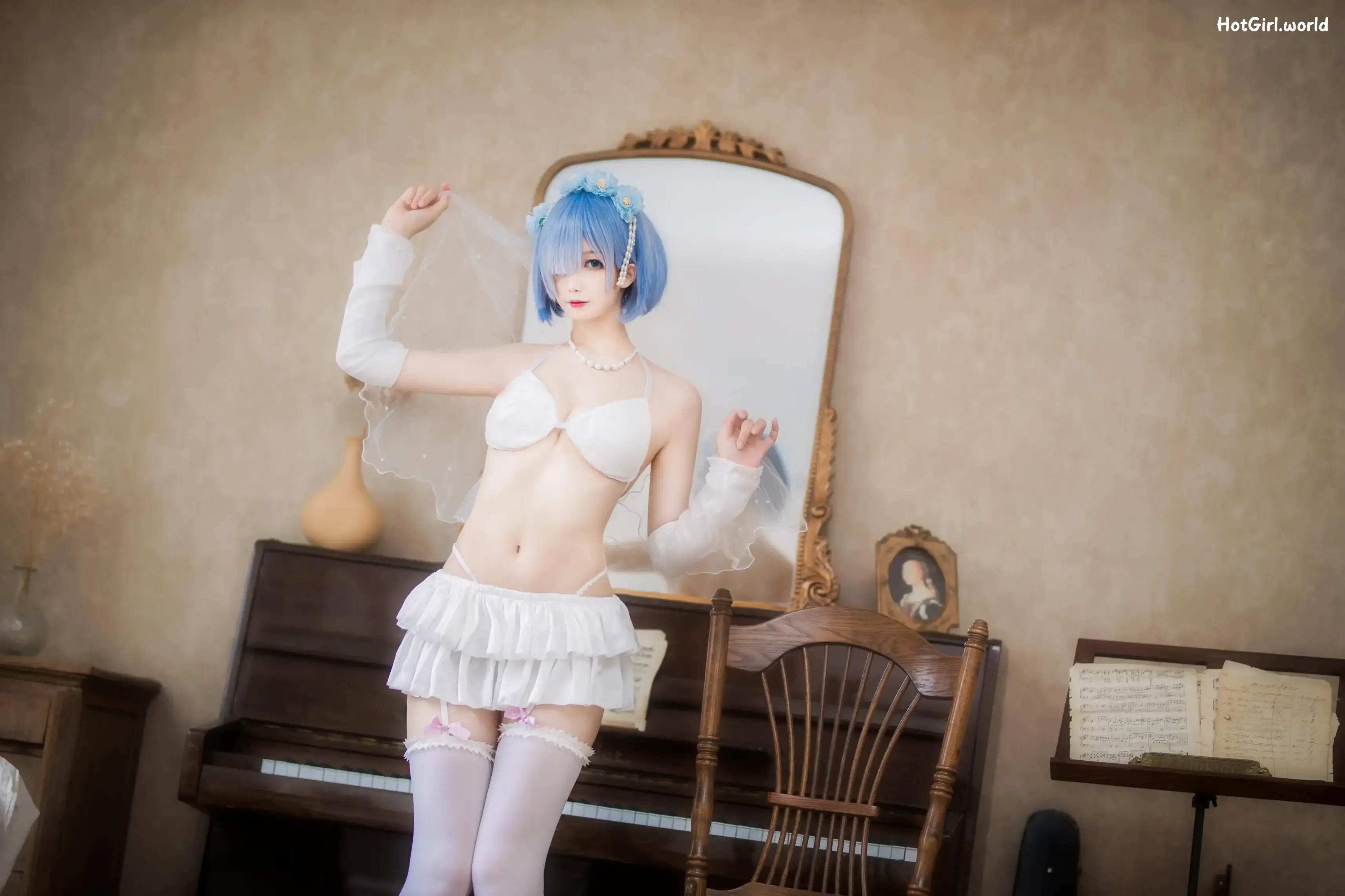 Coser-封疆疆v-蕾姆花嫁 第7张图