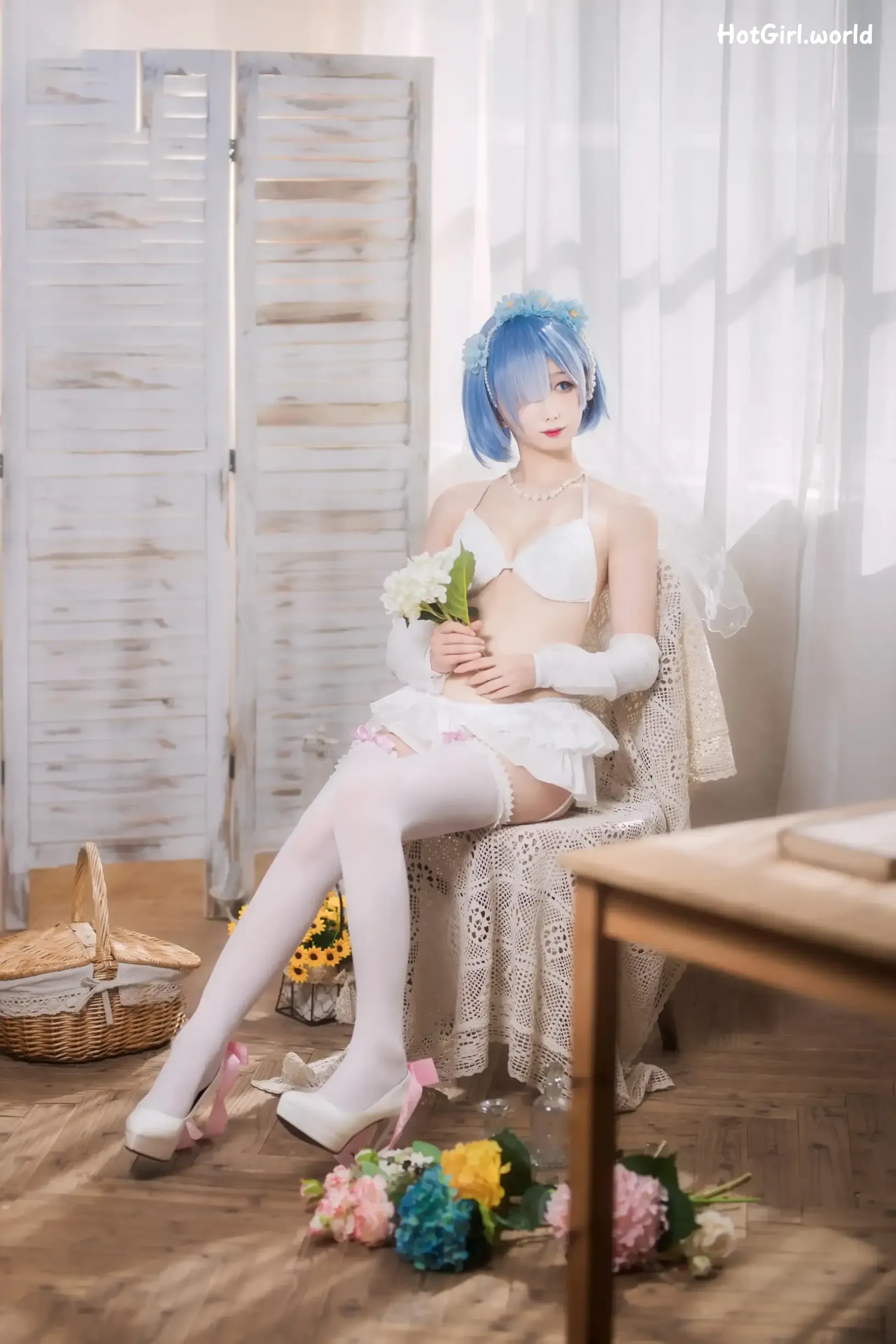 Coser-封疆疆v-蕾姆花嫁 第10张图