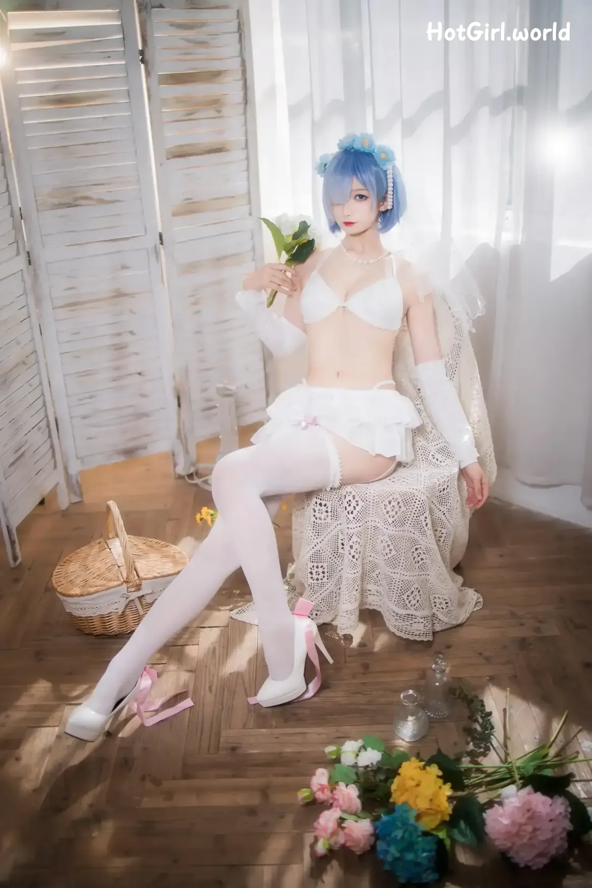 Coser-封疆疆v-蕾姆花嫁 第11张图