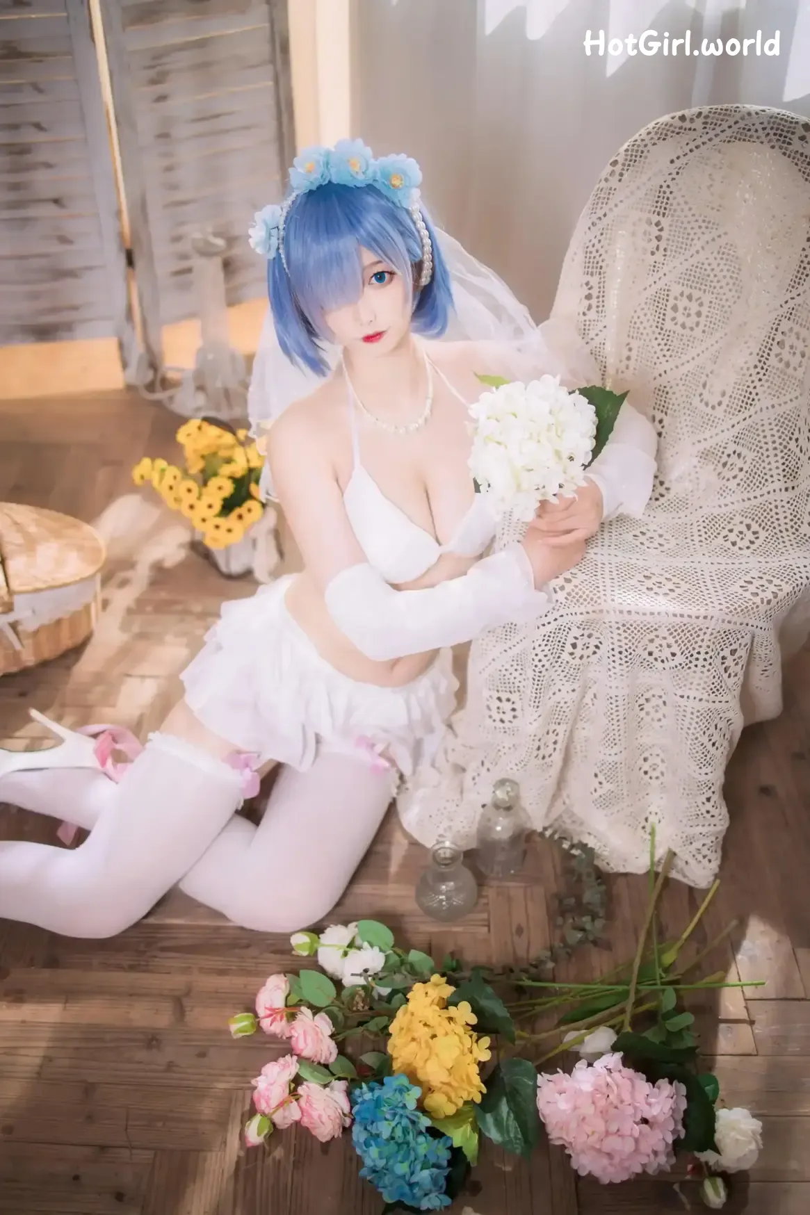 Coser-封疆疆v-蕾姆花嫁 第13张图