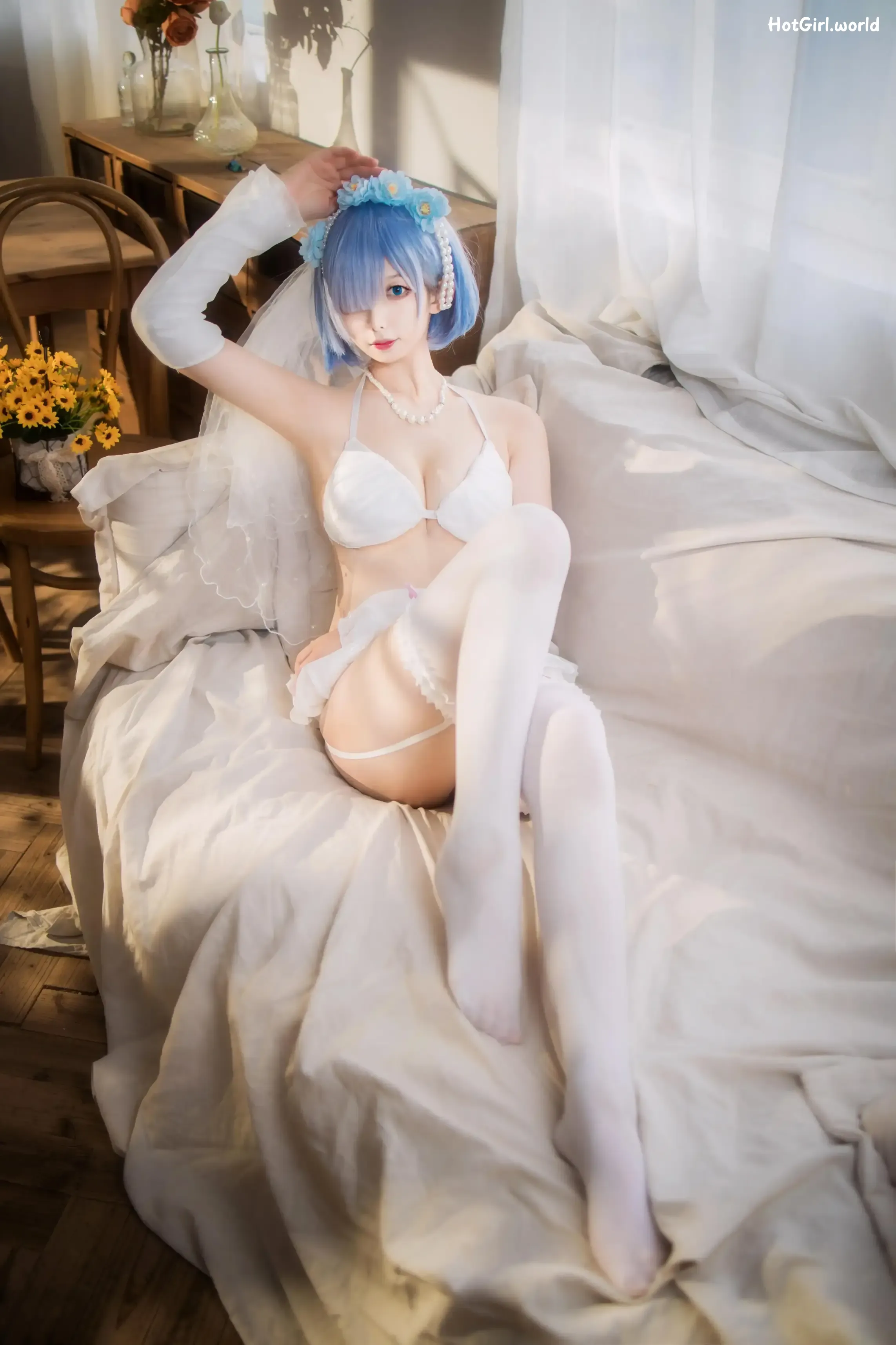 Coser-封疆疆v-蕾姆花嫁 第18张图