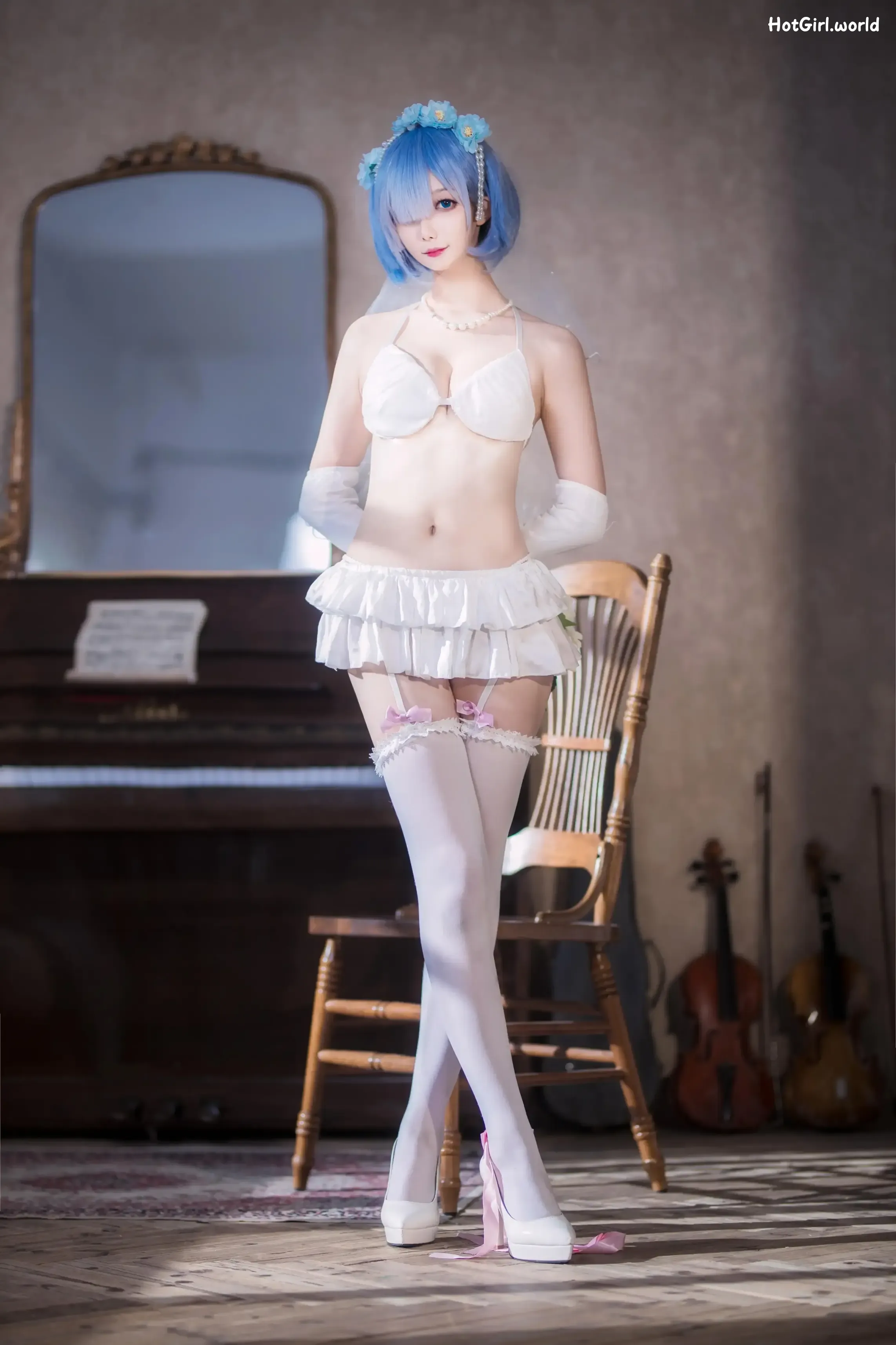Coser-封疆疆v-蕾姆花嫁 第20张图