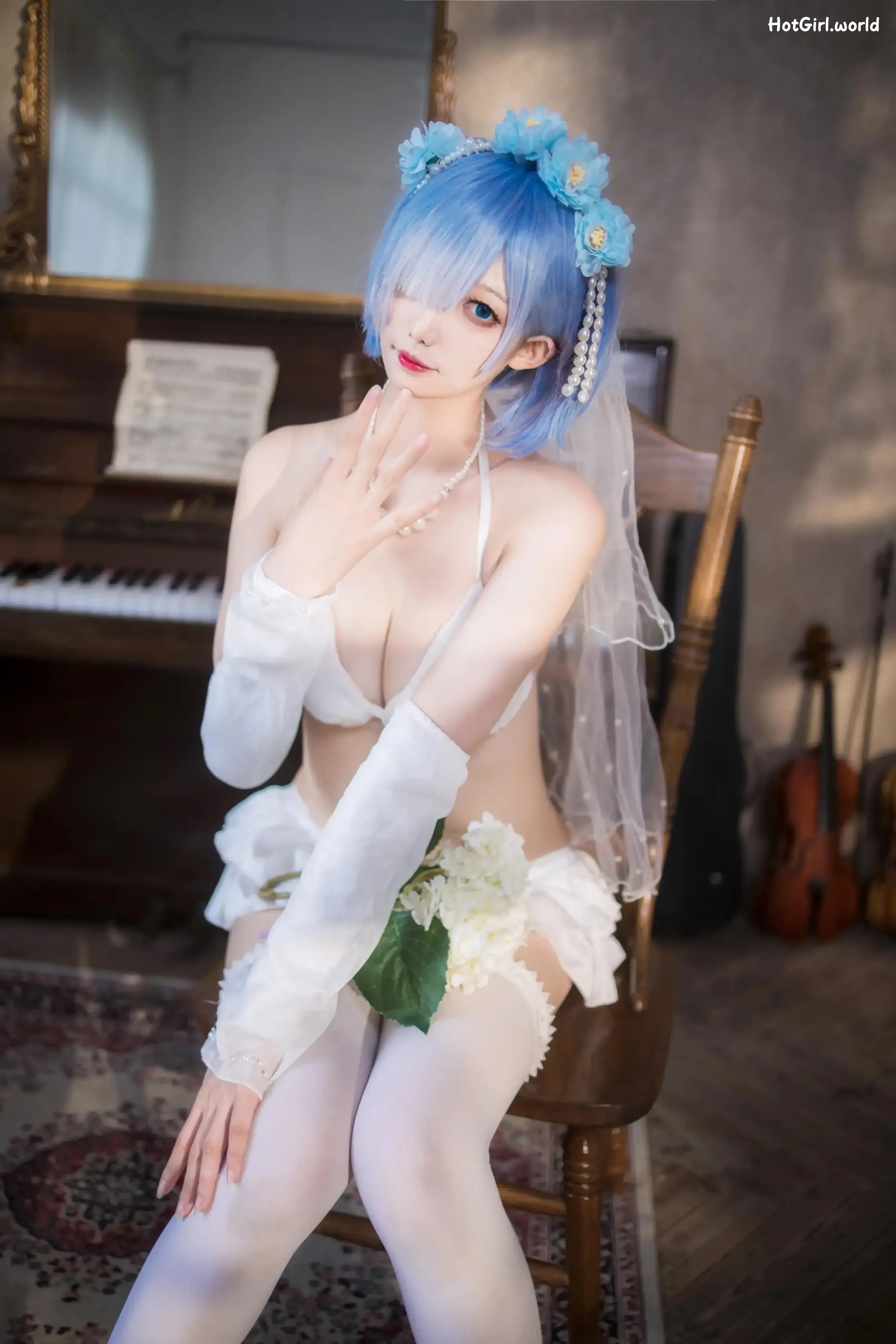 Coser-封疆疆v-蕾姆花嫁 第22张图