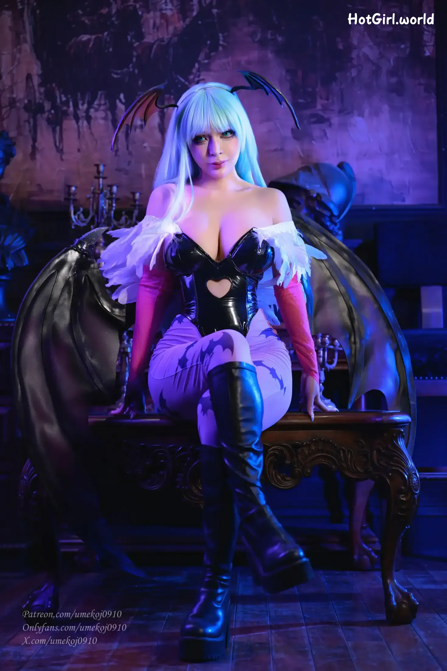 Coser-UmekoJ-Morrigan-Aensland-莫莉卡·安斯兰特 第5张图