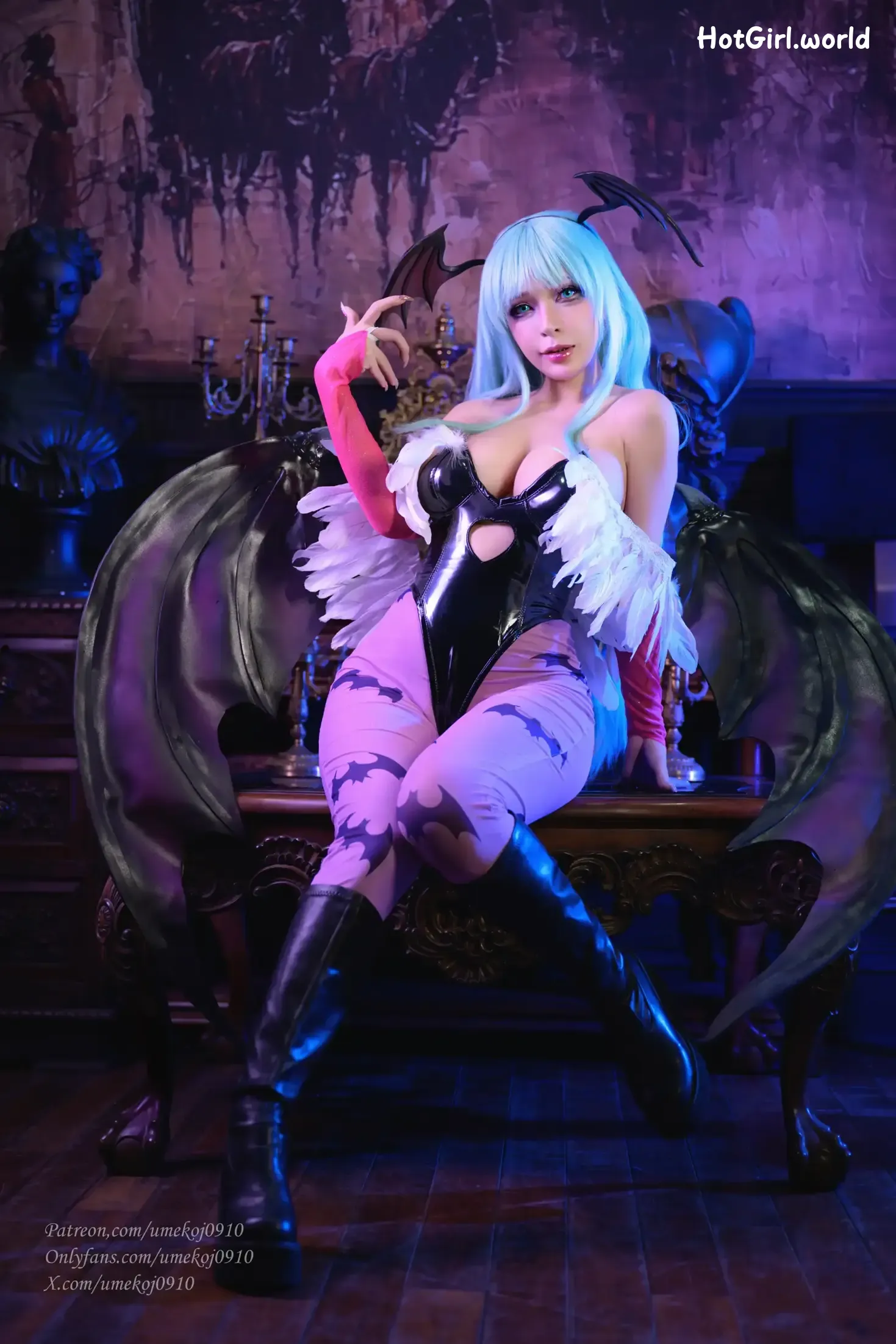 Coser-UmekoJ-Morrigan-Aensland-莫莉卡·安斯兰特 第12张图