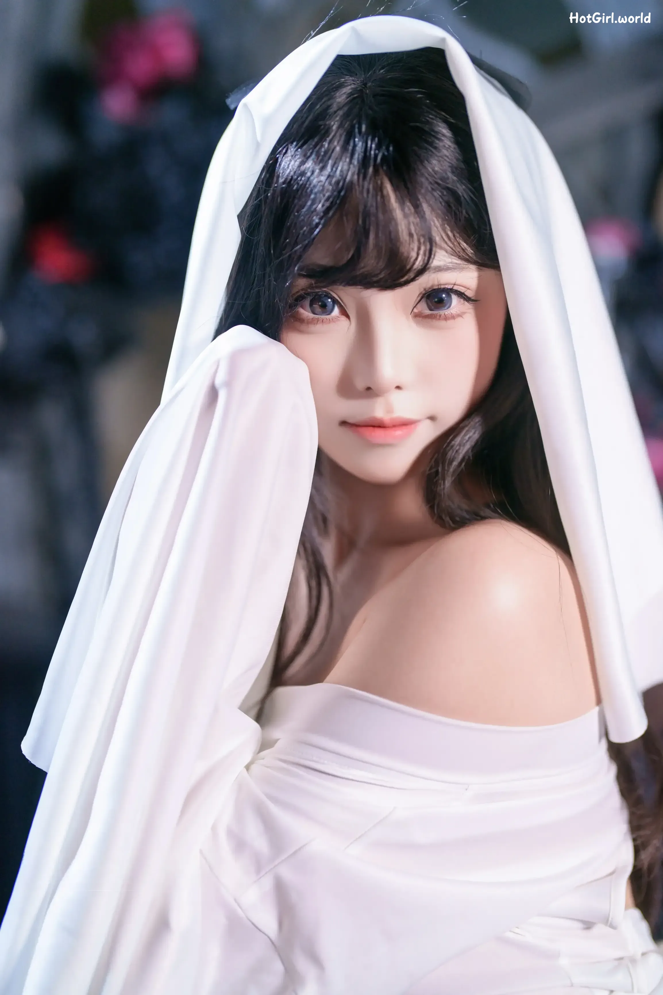 Coser-蜜汁猫裘-幽灵娘 第2张图