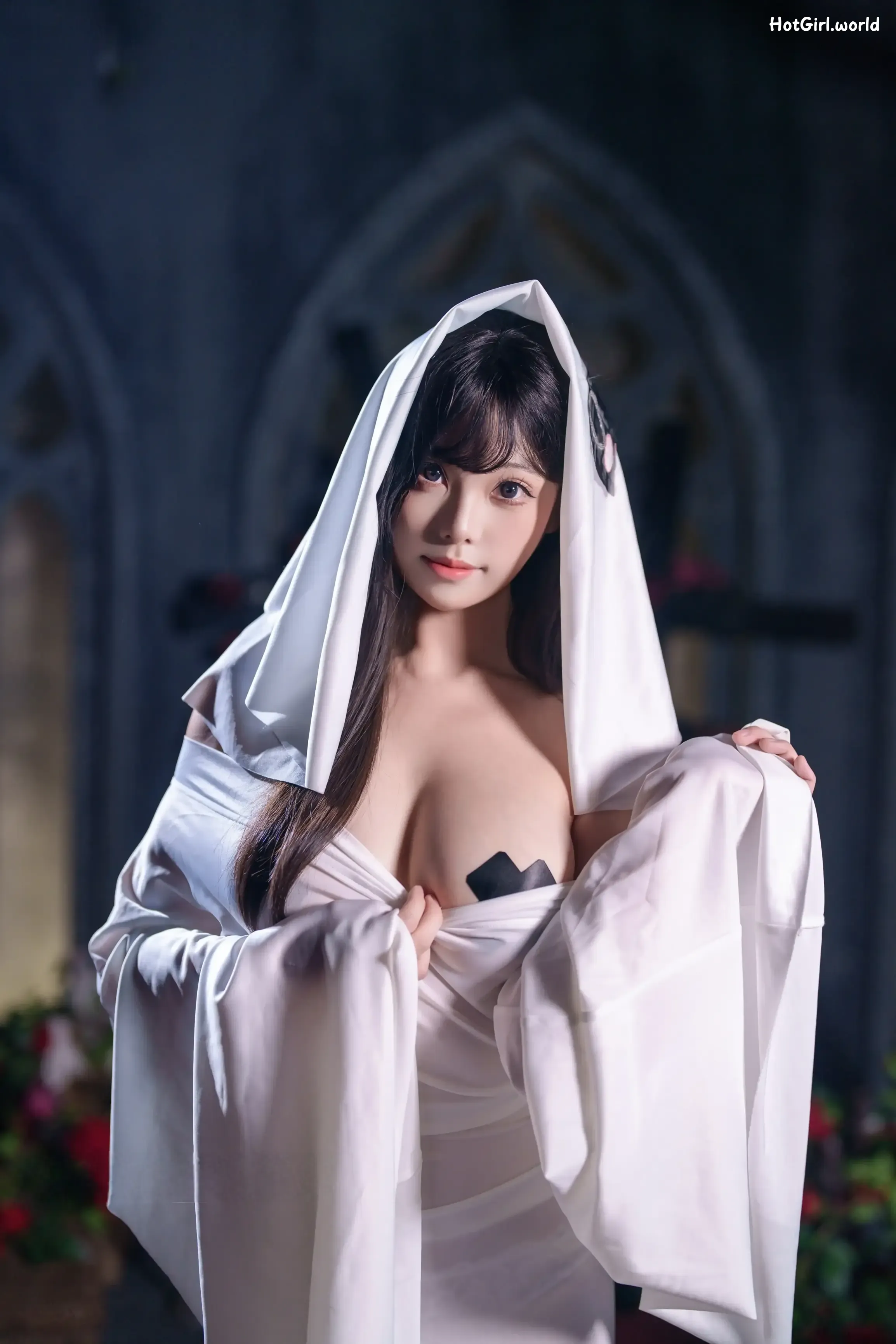 Coser-蜜汁猫裘-幽灵娘 第14张图