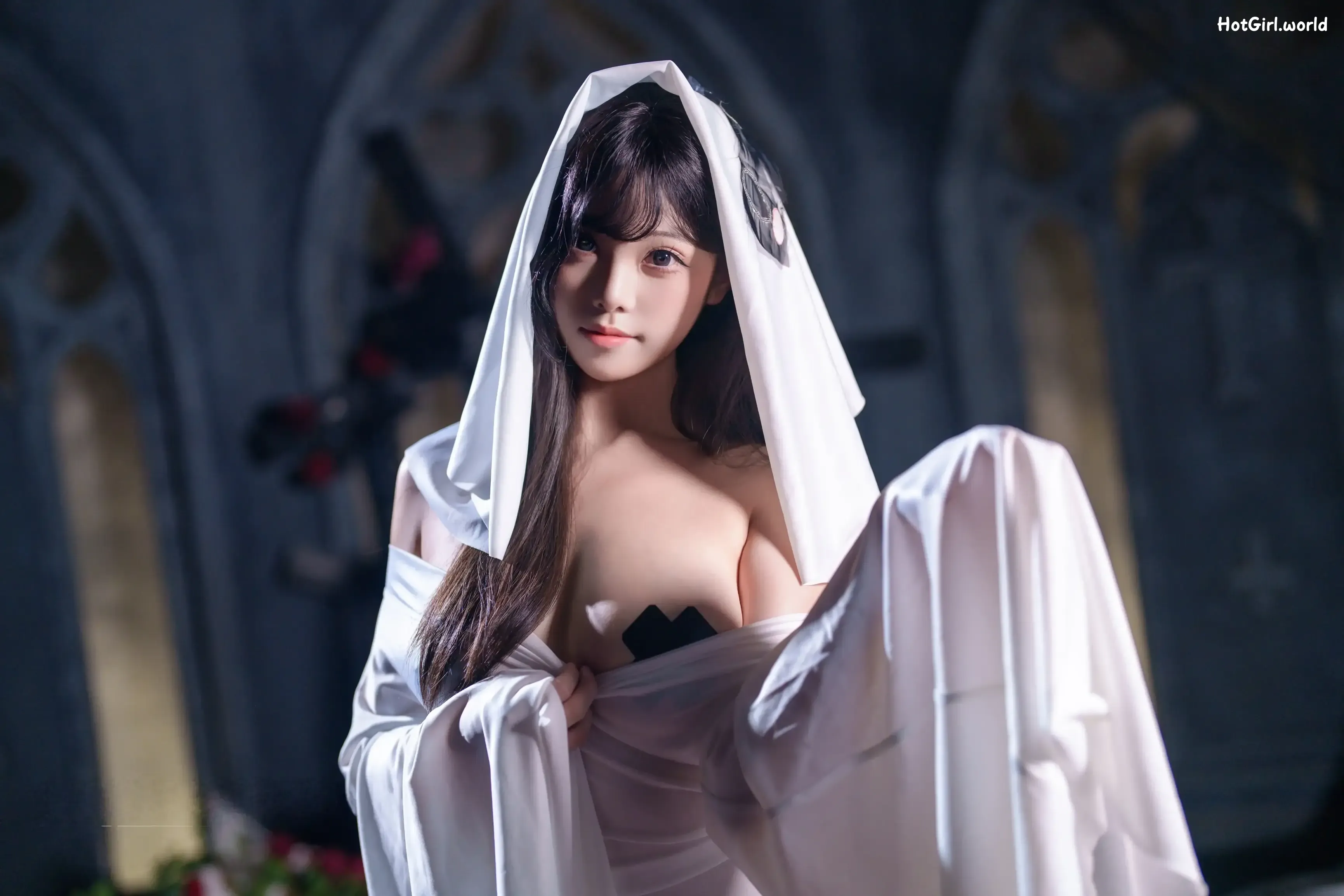 Coser-蜜汁猫裘-幽灵娘 第15张图