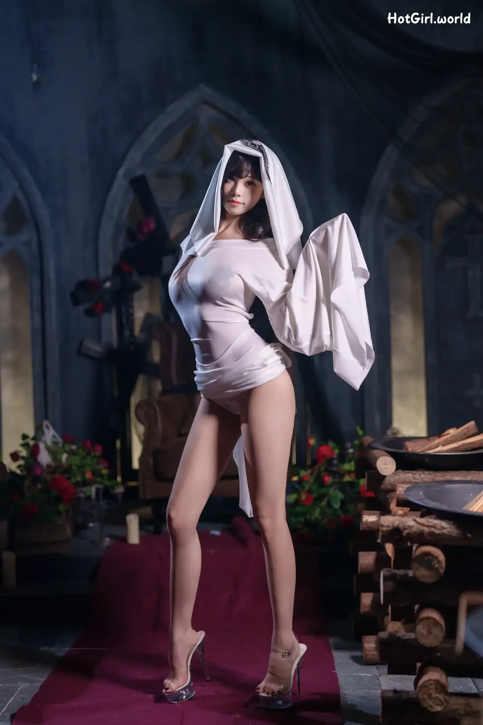 Coser-蜜汁猫裘-幽灵娘 第19张图