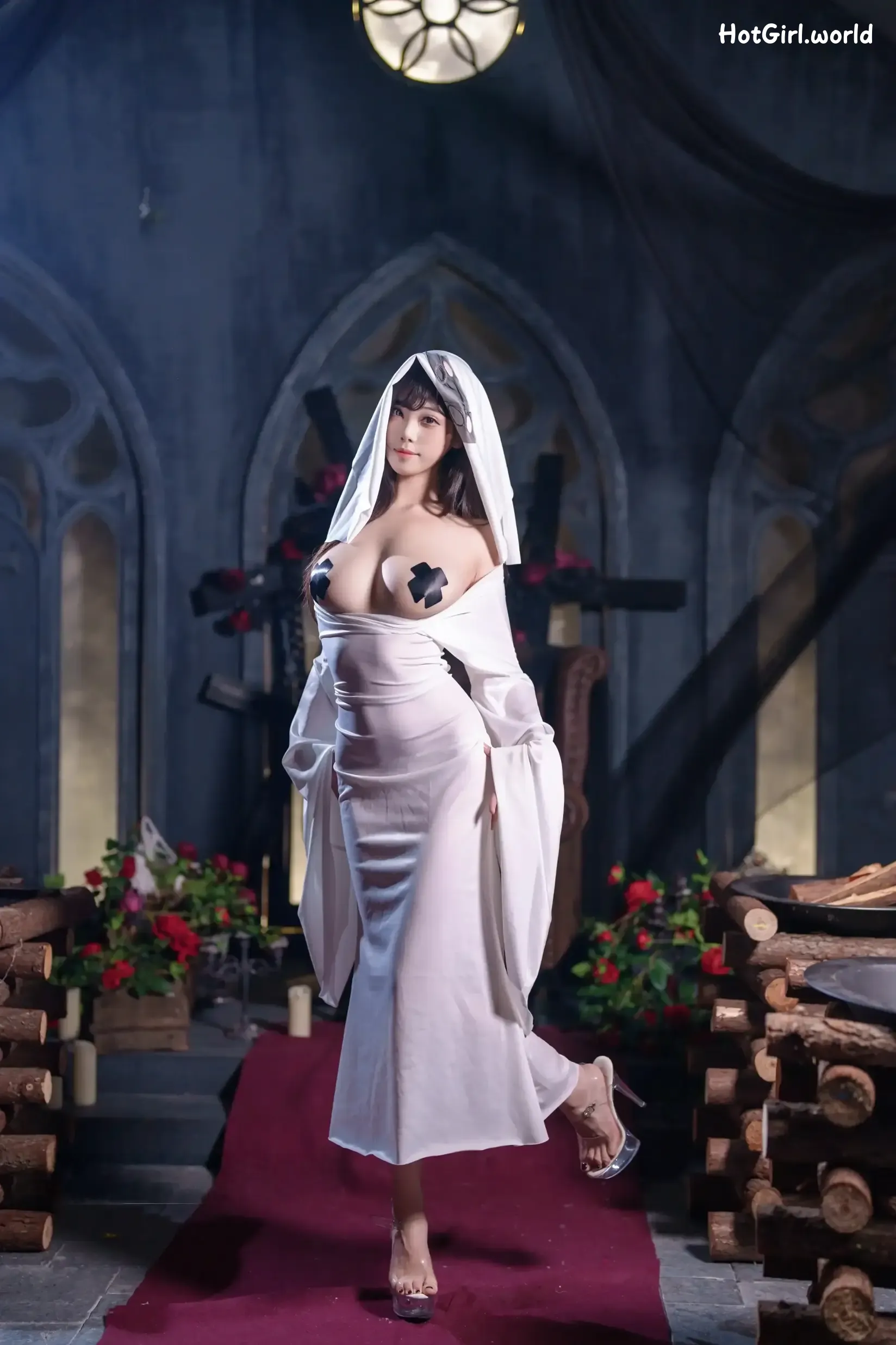 Coser-蜜汁猫裘-幽灵娘 第24张图