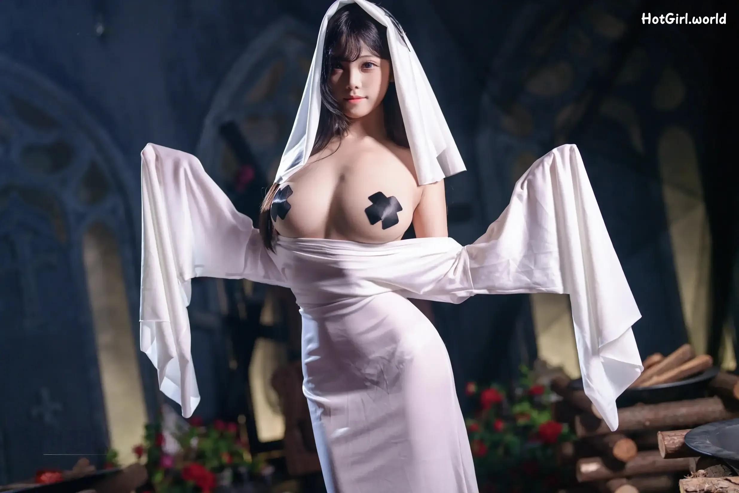 Coser-蜜汁猫裘-幽灵娘 第27张图