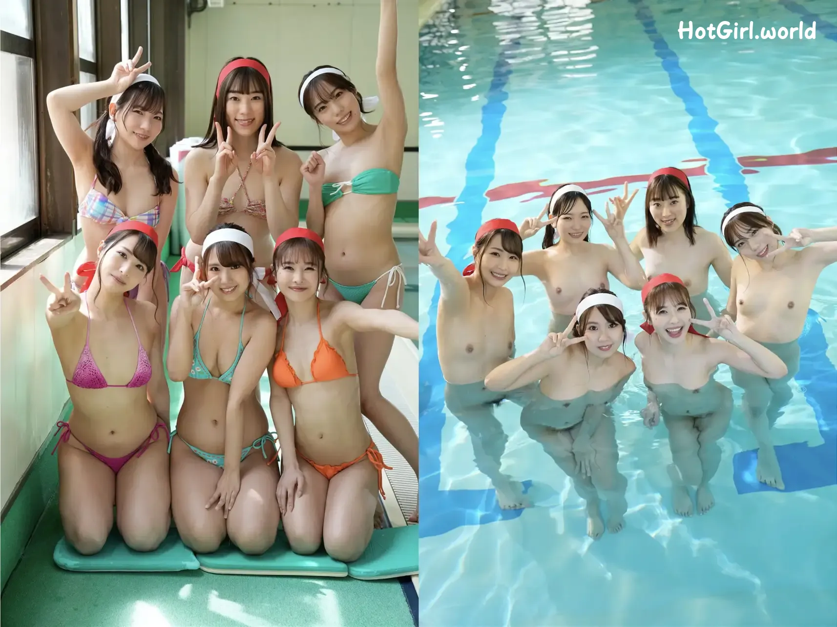 JP-Post Digital-Photo-ドキッ-丸ごとヌード-全裸だらけの水泳大会 第57张图