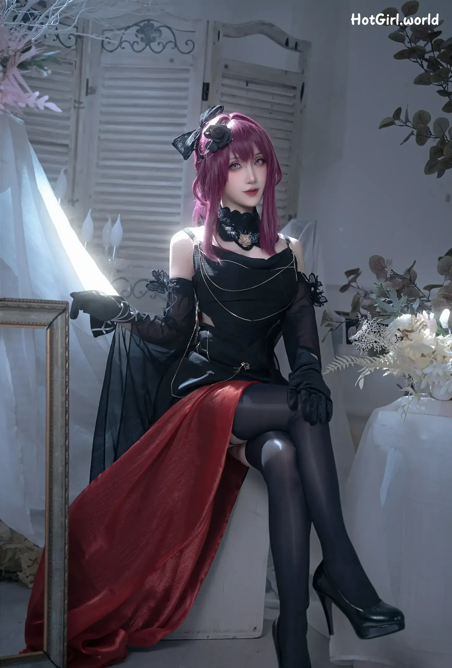 Coser-是夙卿呀-崩坏星穹铁道-卡芙卡 第1张图
