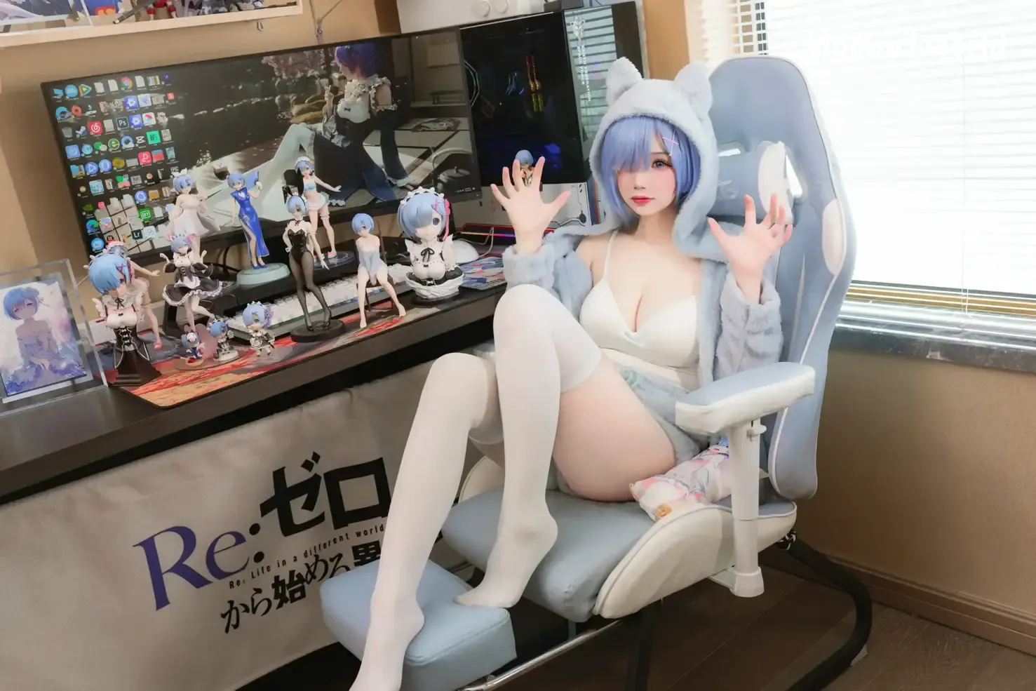 Coser-雪晴-Astra-蕾姆猫猫 第9张图