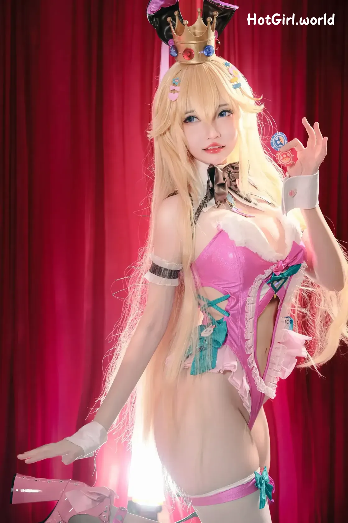 Coser-Potato-Godzilla-Peach-Bunny-Girl 第8张图