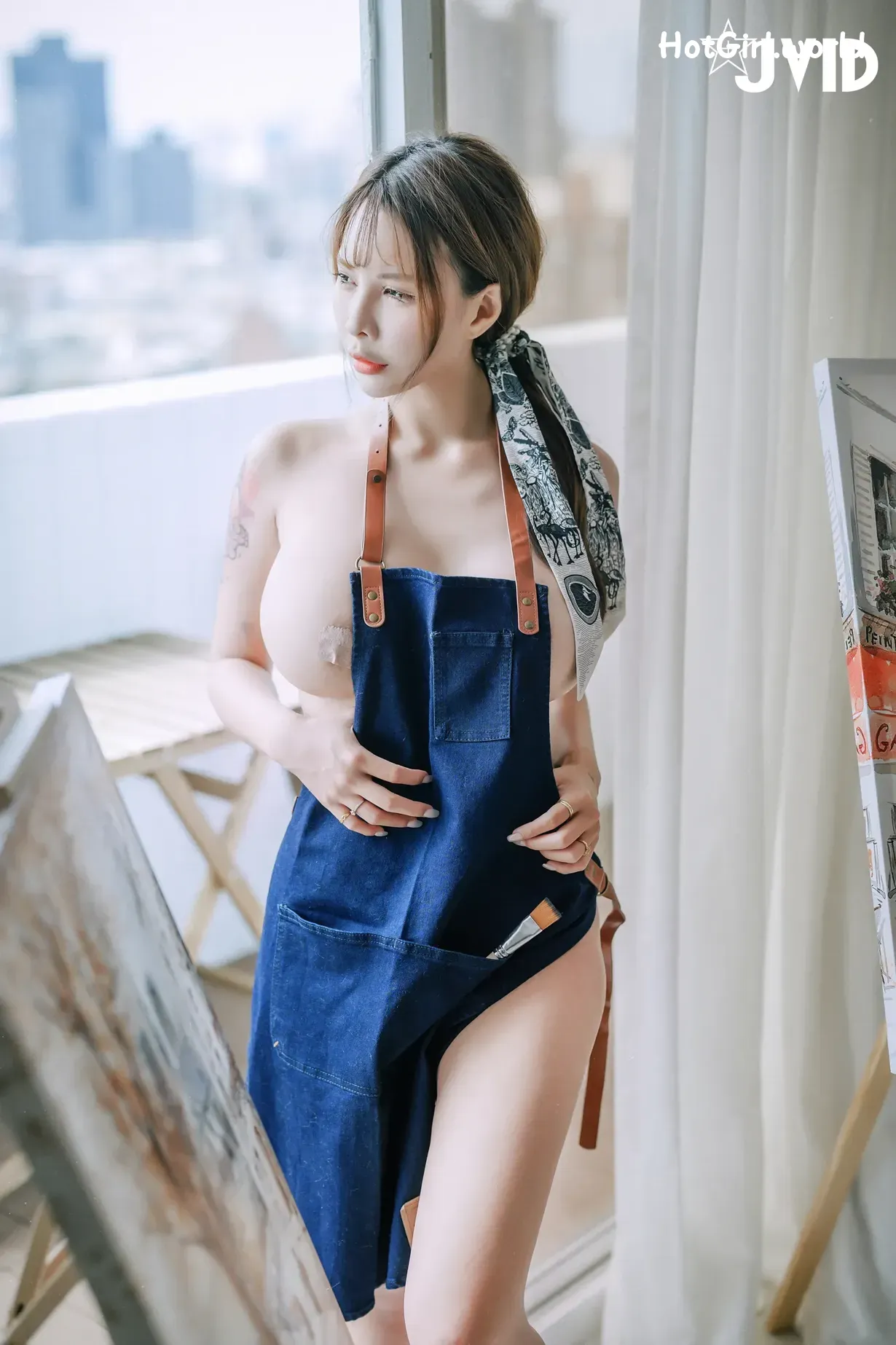 JVID-艾妃-一手無法掌握-I級核彈-艾妃-禽色繪師の巨汝誘惑 第15张图