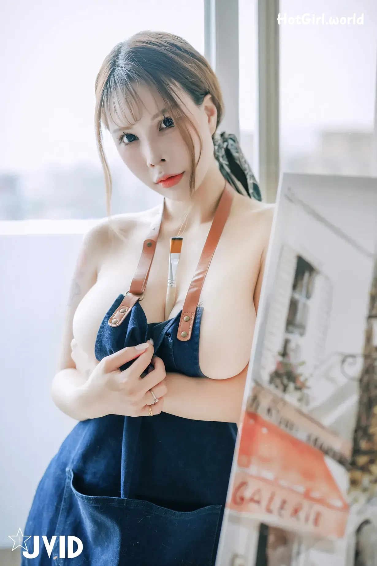 JVID-艾妃-一手無法掌握-I級核彈-艾妃-禽色繪師の巨汝誘惑 第120张图