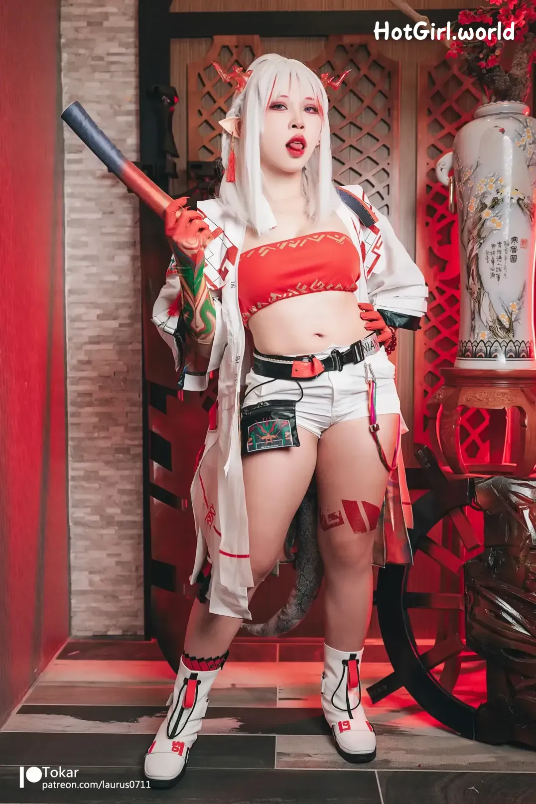 Coser-Tokar-浵卡-新年祝福-明日方舟 第1张图