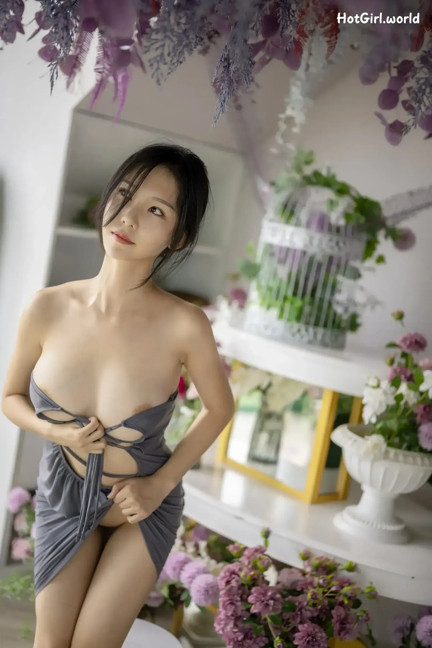 Coser-抖娘-利世-连体裙激凸骆驼趾 第30张图