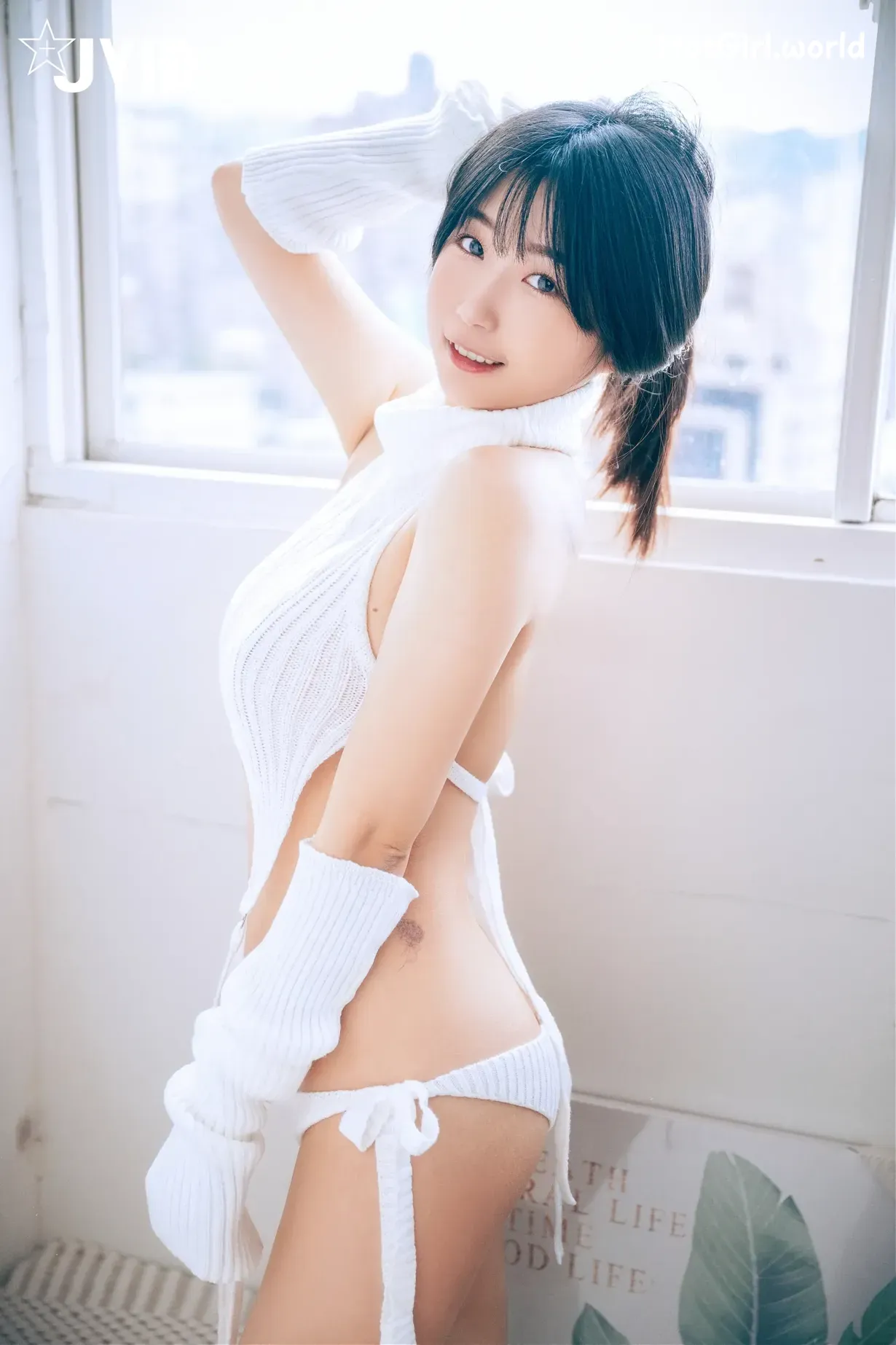 JVID-肉包-Mini-沈迷色色の可愛女友－肉包性欲高漲-發情自慰色誘男友-近距離特寫美鮑 第78张图