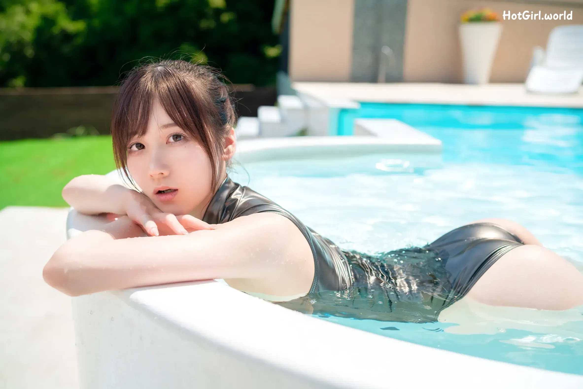 Coser-けん研-けんけん-夕阳西下-竞泳泳装 第9张图