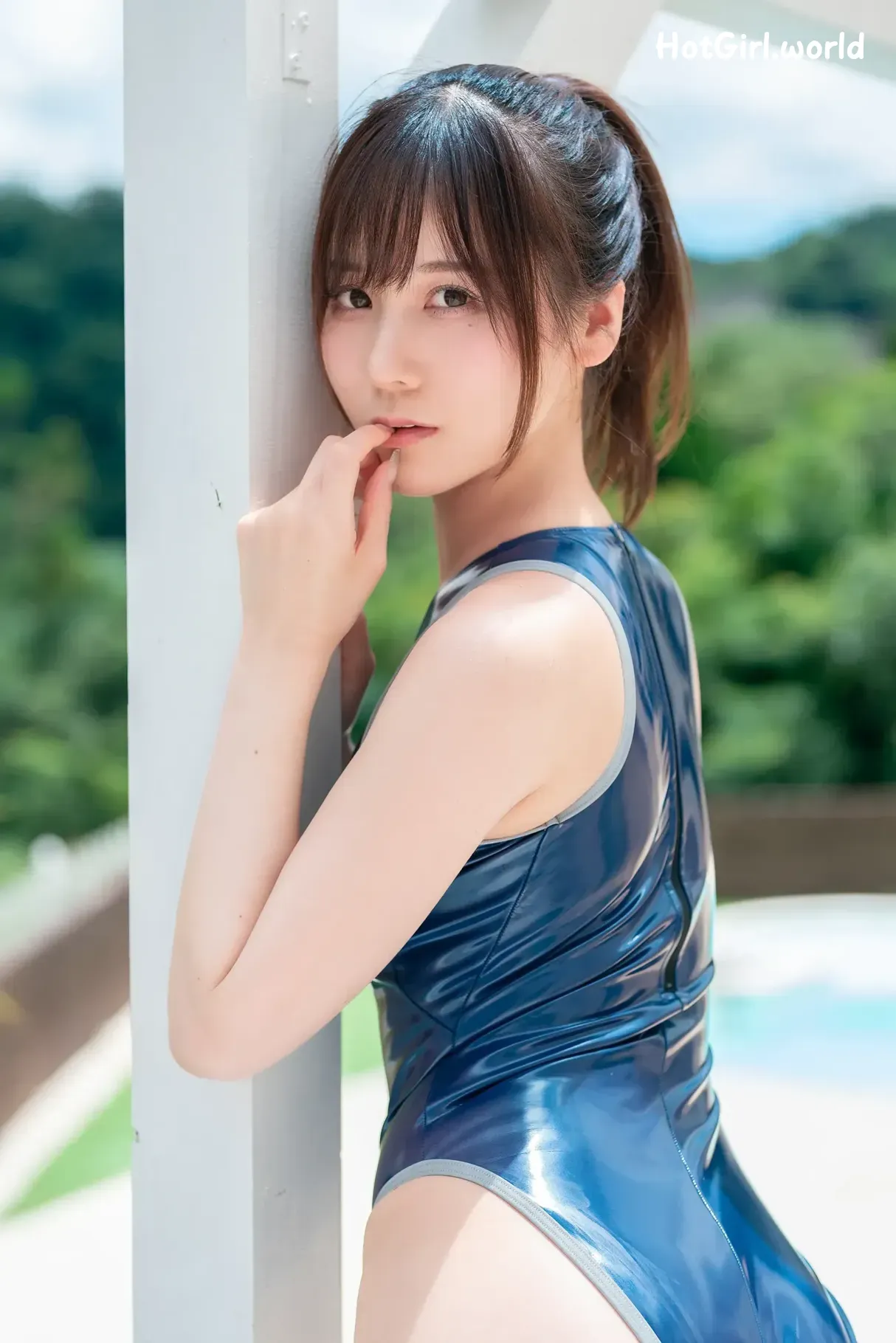 Coser-けん研-けんけん-夕阳西下-竞泳泳装 第25张图