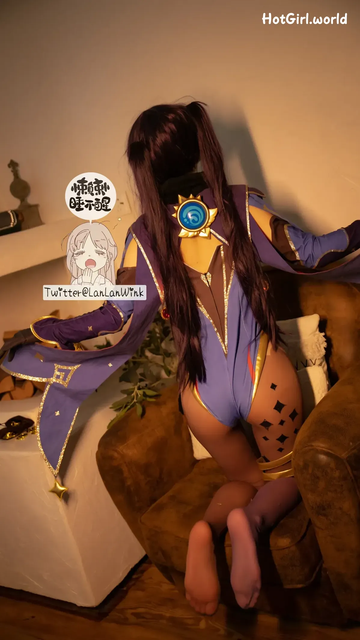Coser-懒懒睡不醒-莫娜 第35张图