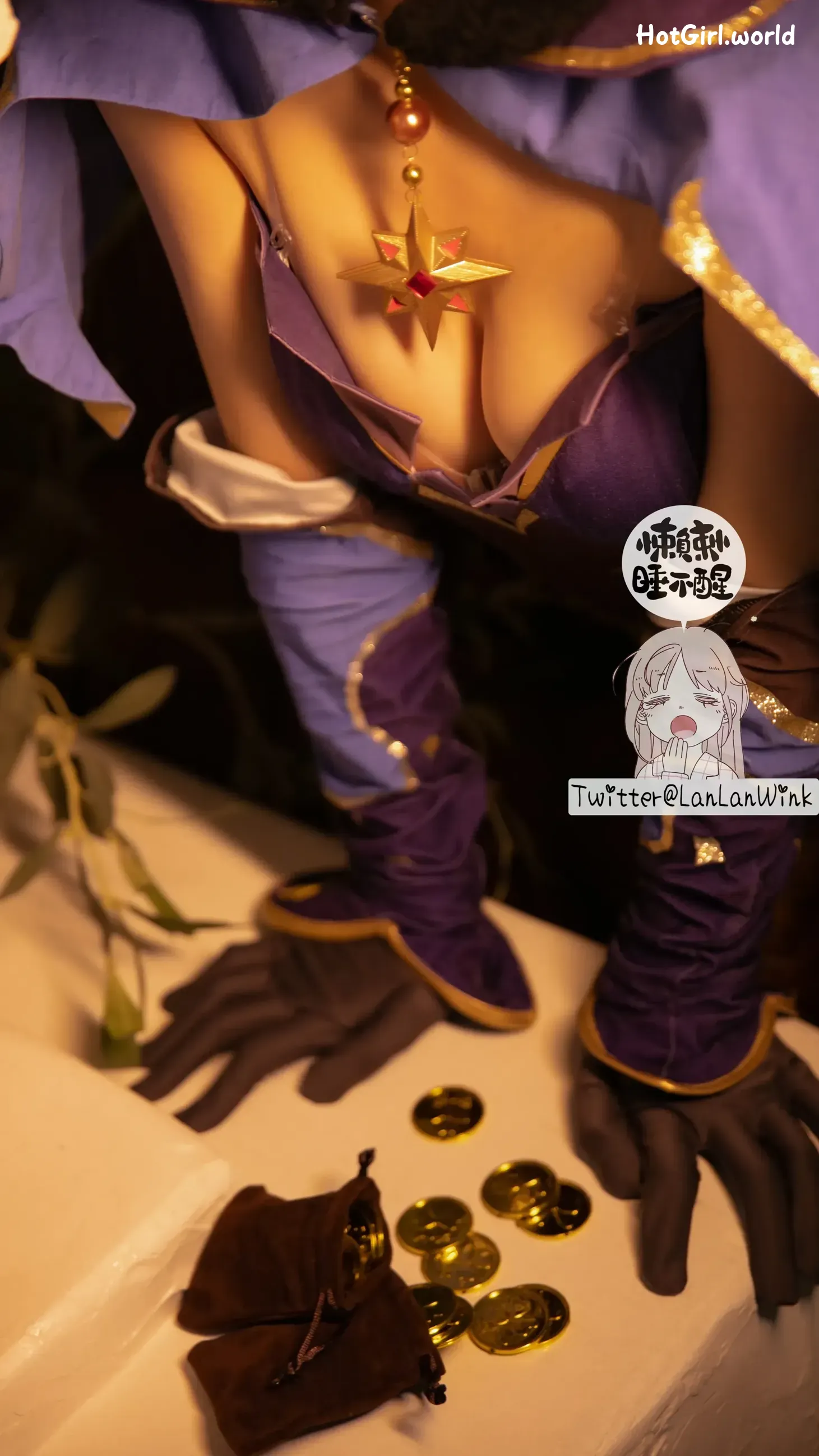 Coser-懒懒睡不醒-莫娜 第39张图