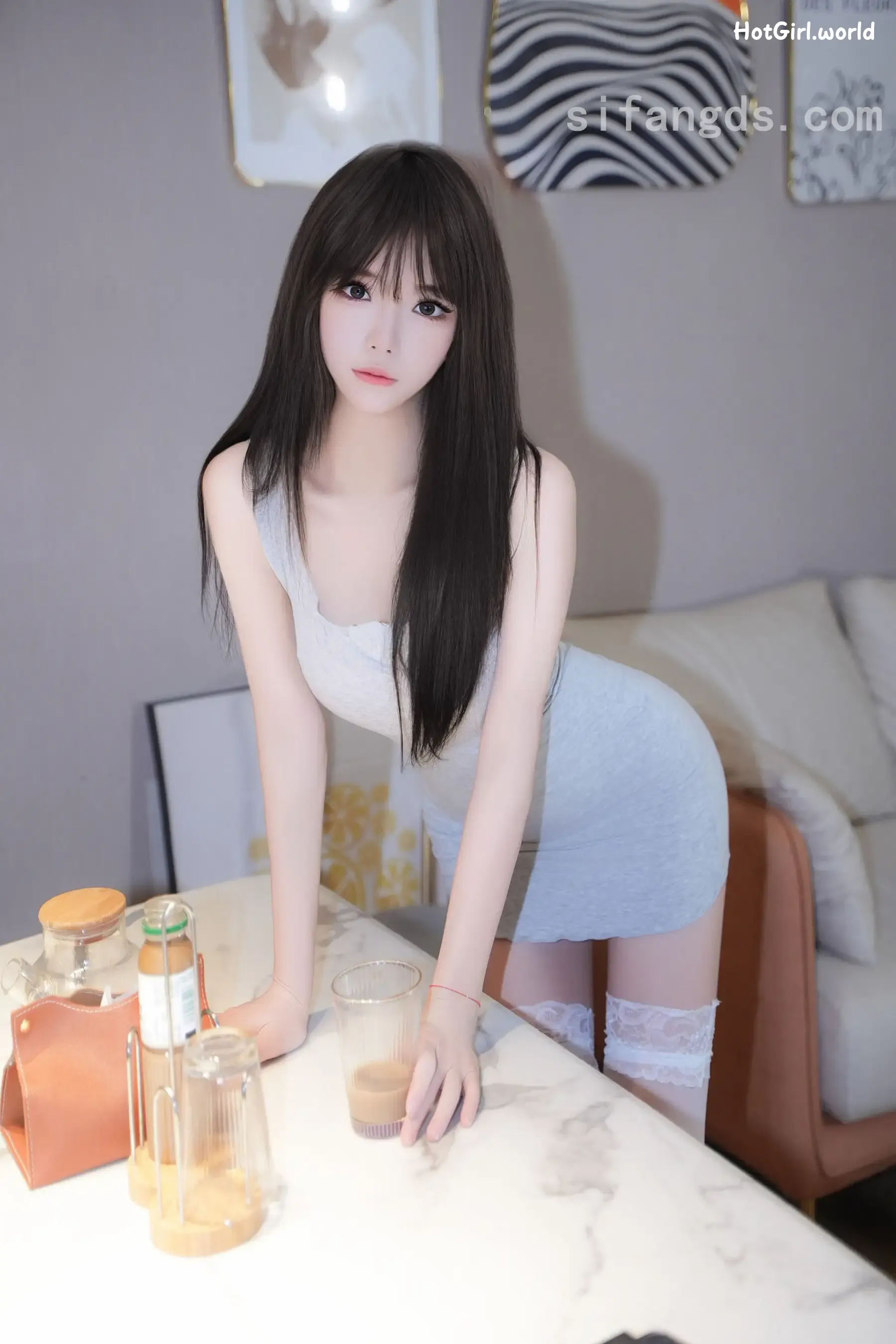 XR Uncensored-沐言-yanyan-R18-秀人网模特-居家白丝 第8张图