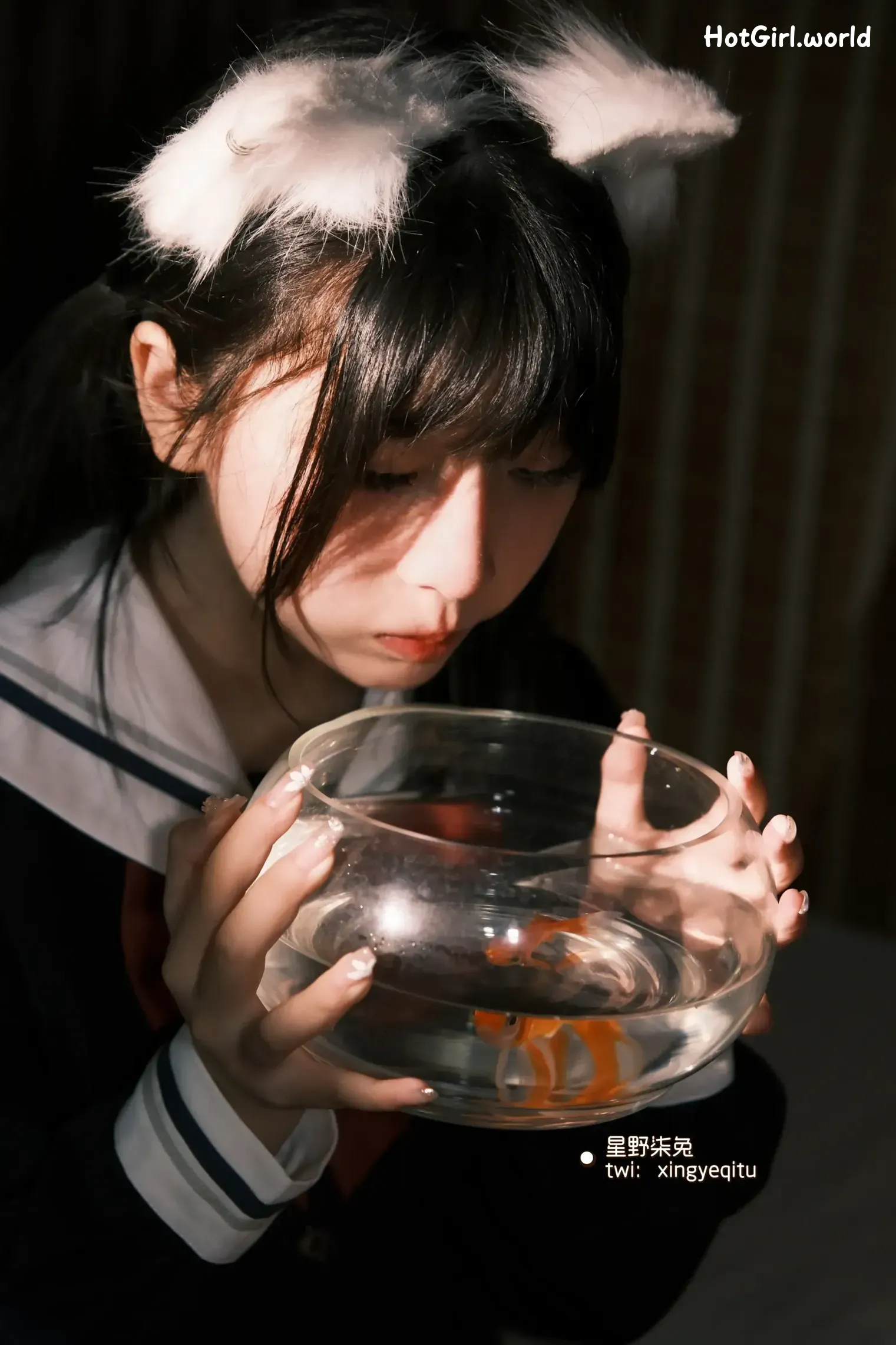 Coser-星野柒兔-放课后的吔鱼少女 第43张图