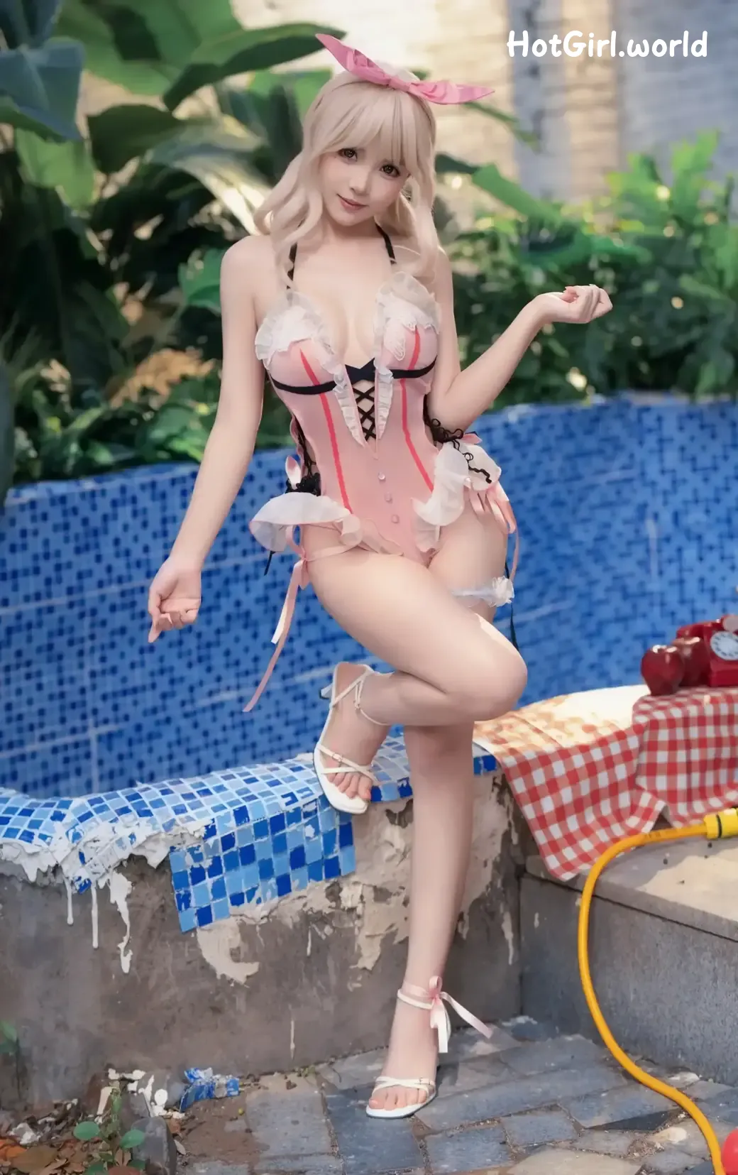 Coser-Bangni-邦尼-永劫无间-沈妙-泳装 第33张图