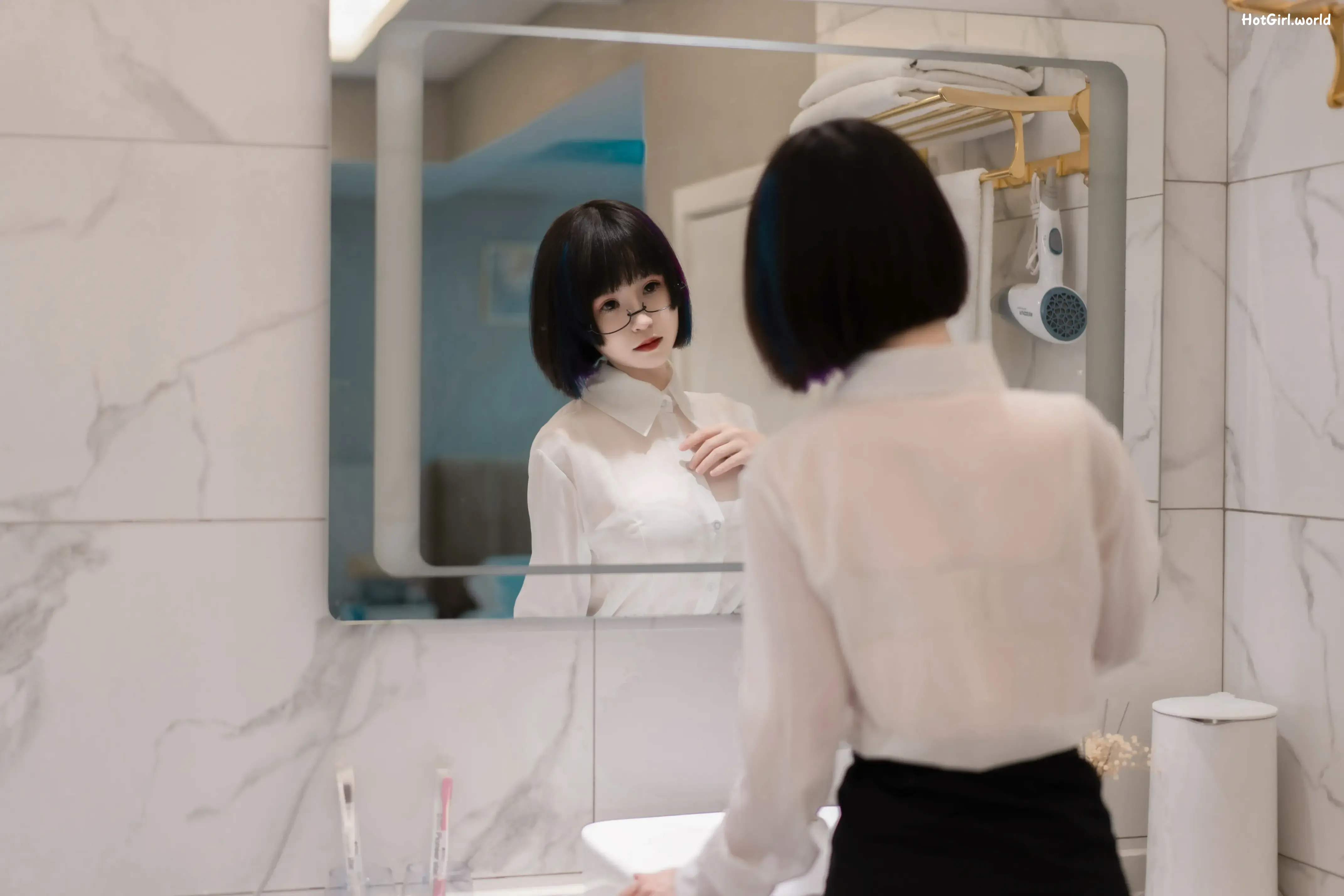 Coser-晕崽Zz-迷情小秘 第3张图