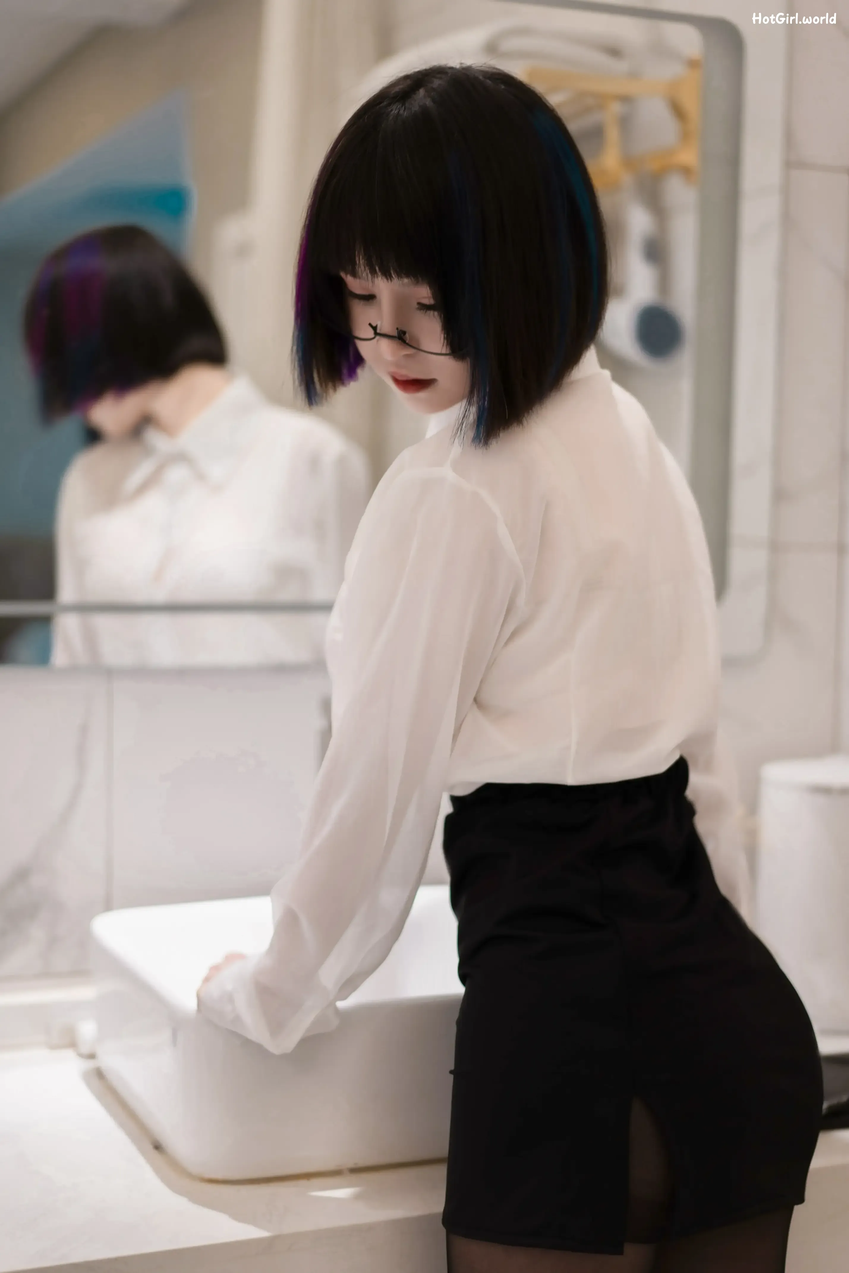 Coser-晕崽Zz-迷情小秘 第5张图