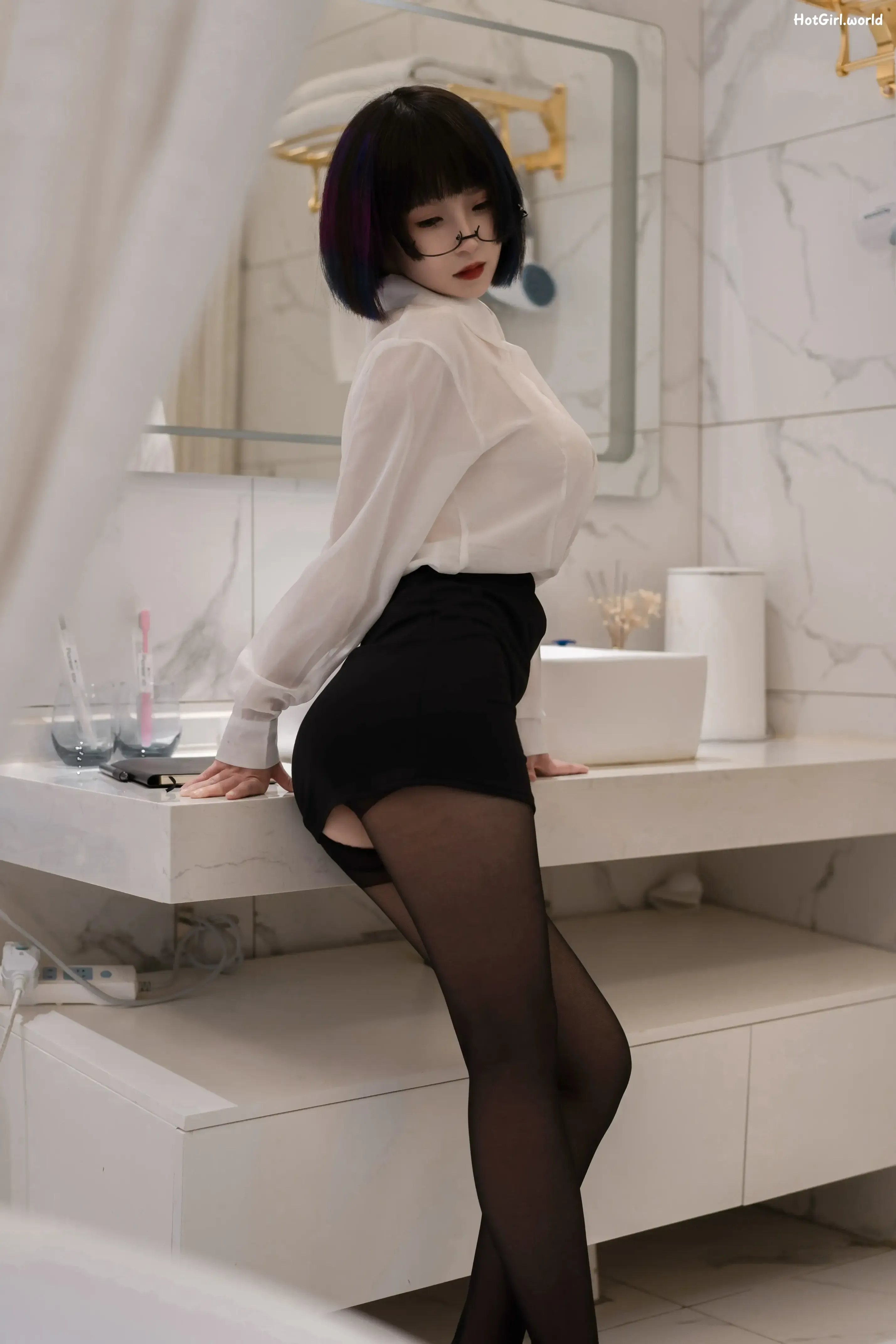 Coser-晕崽Zz-迷情小秘 第12张图
